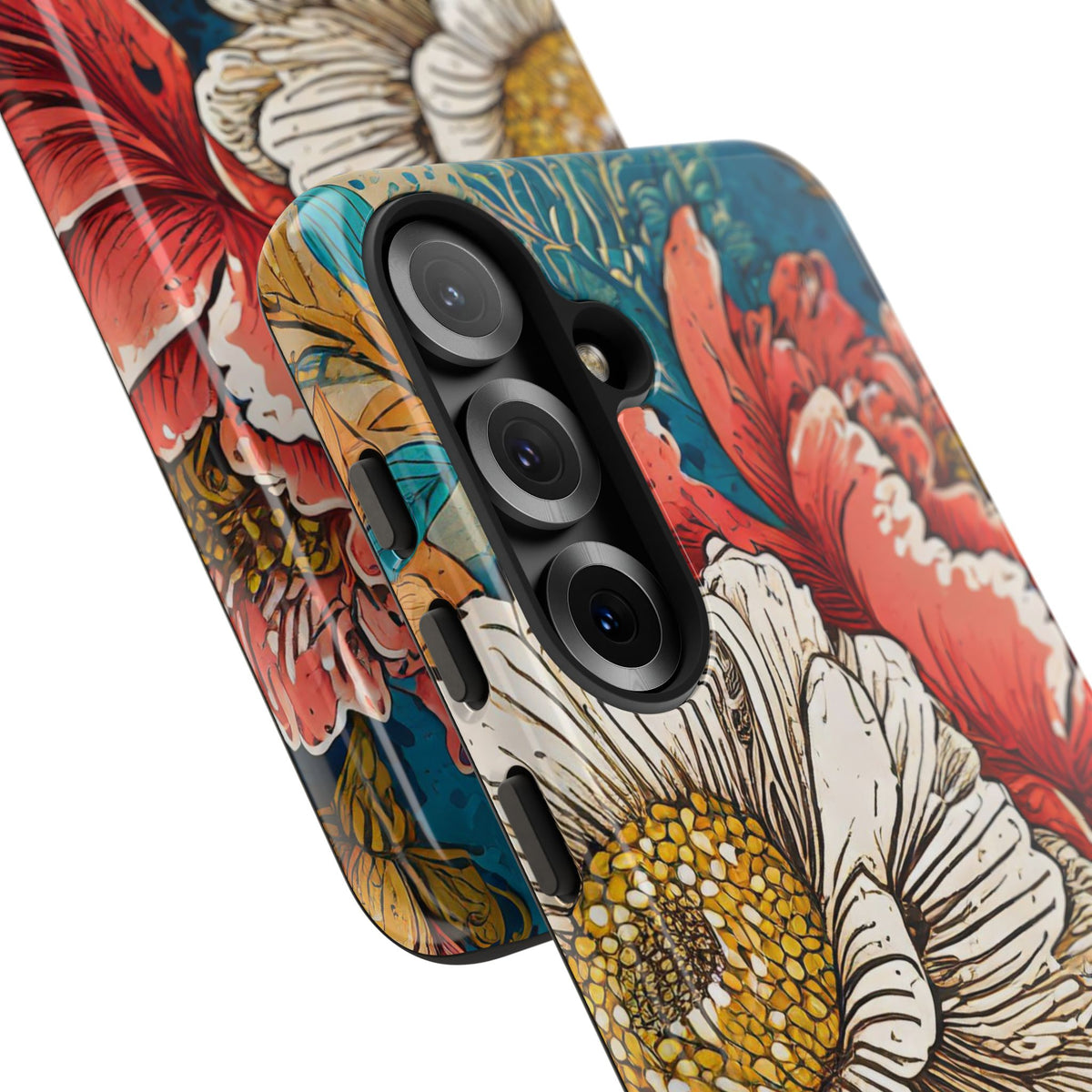 Artistic Floral Tough Phone Case - Studio 653