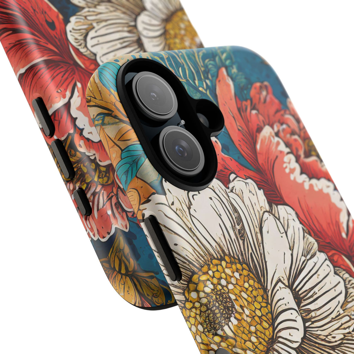 Artistic Floral Tough Phone Case - Studio 653