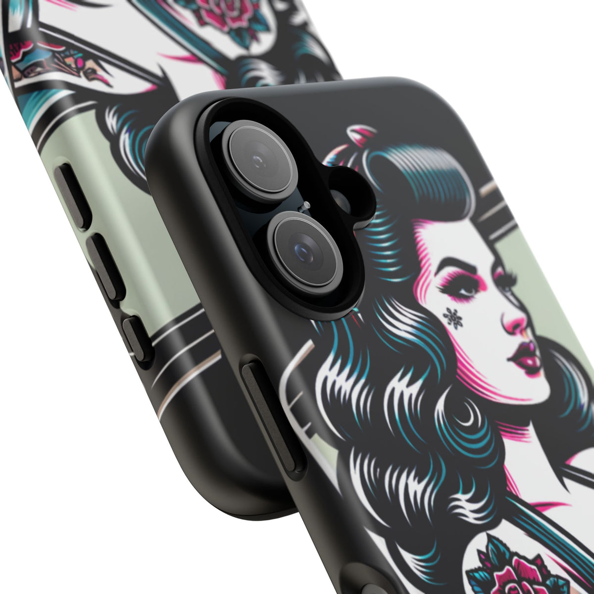 Vintage Retro Tattooed Pin Up Tough Phone Case - Studio 653