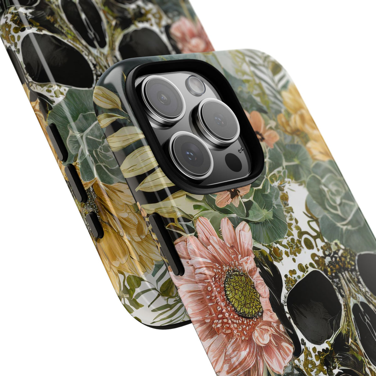 Floral Skull Tough Phone Case - Studio 653