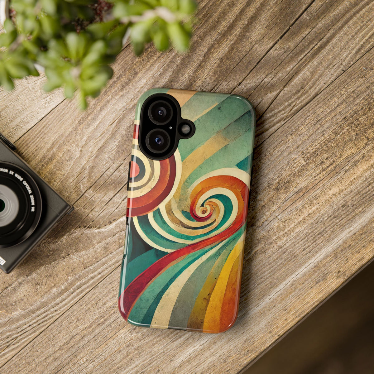 Colorful Swirl Tough Phone Case - Studio 653