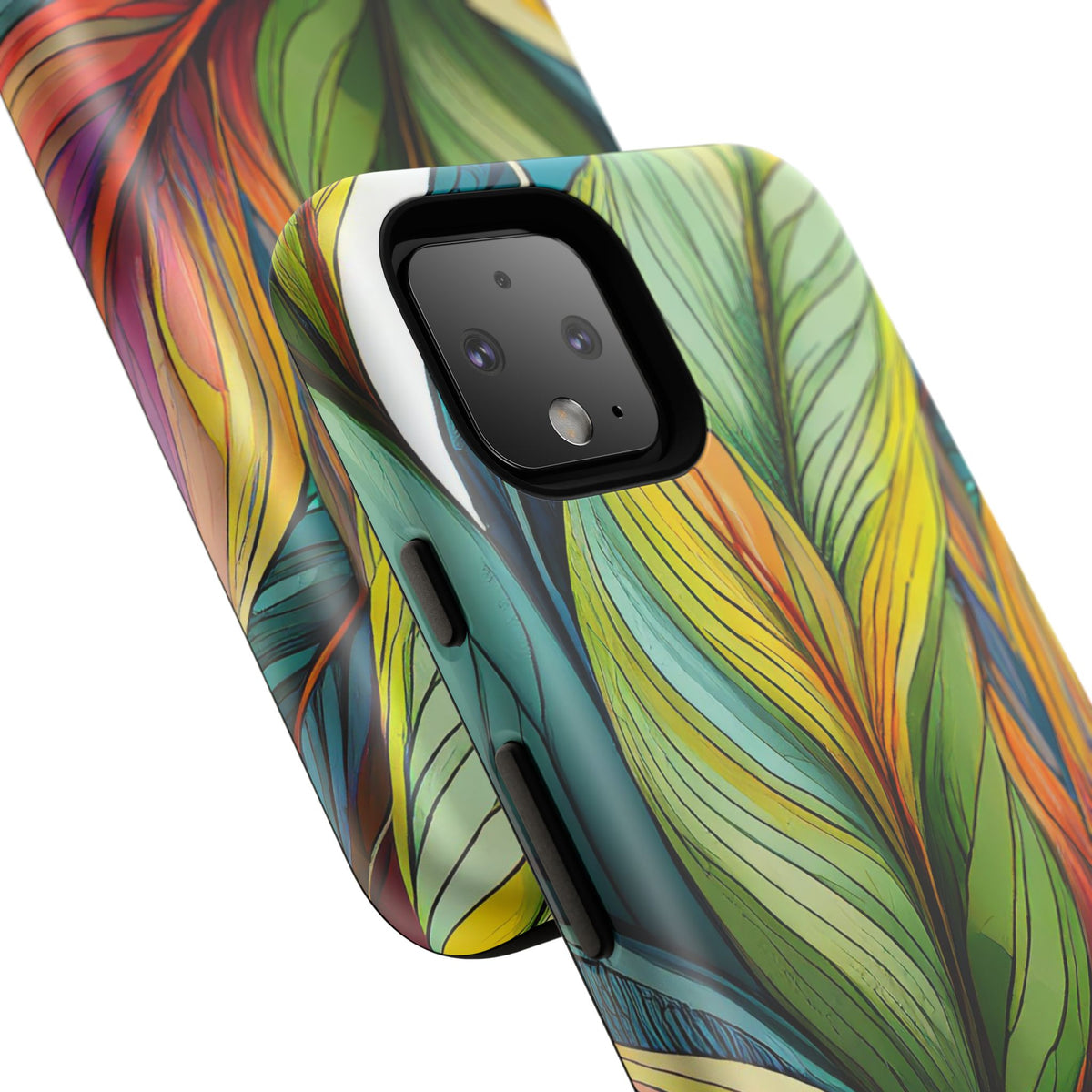 Vibrant Tropical Leaf Tough Phone Case - Studio 653