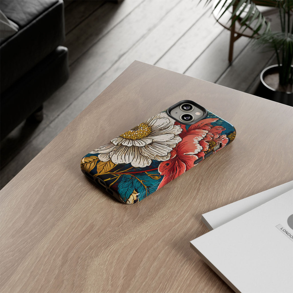 Artistic Floral Tough Phone Case - Studio 653