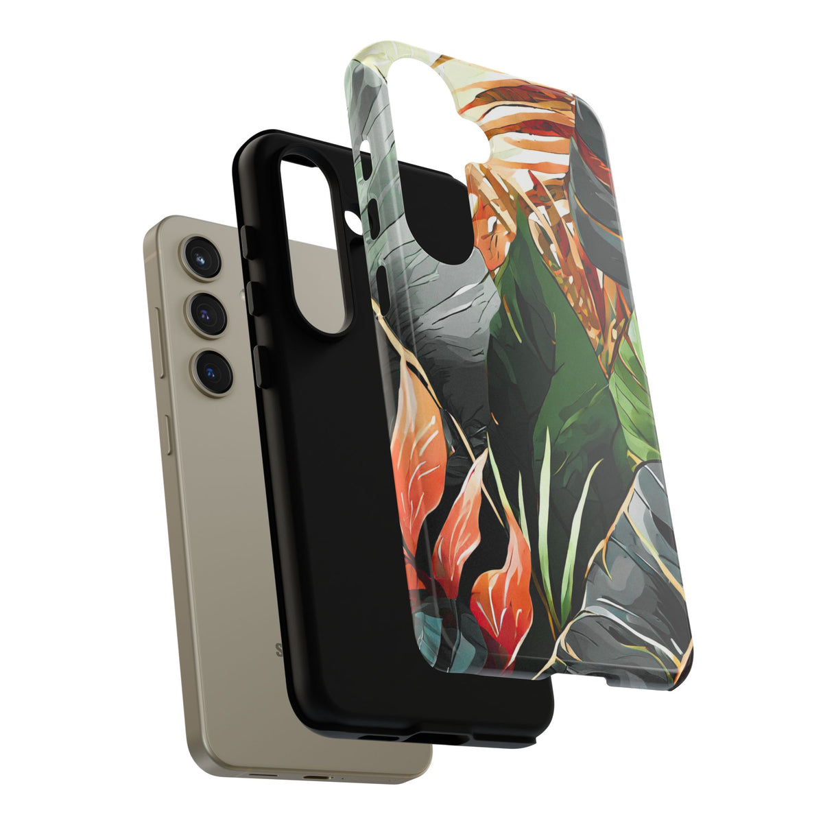 Tropical Leaf Tough Phone Case - Studio 653