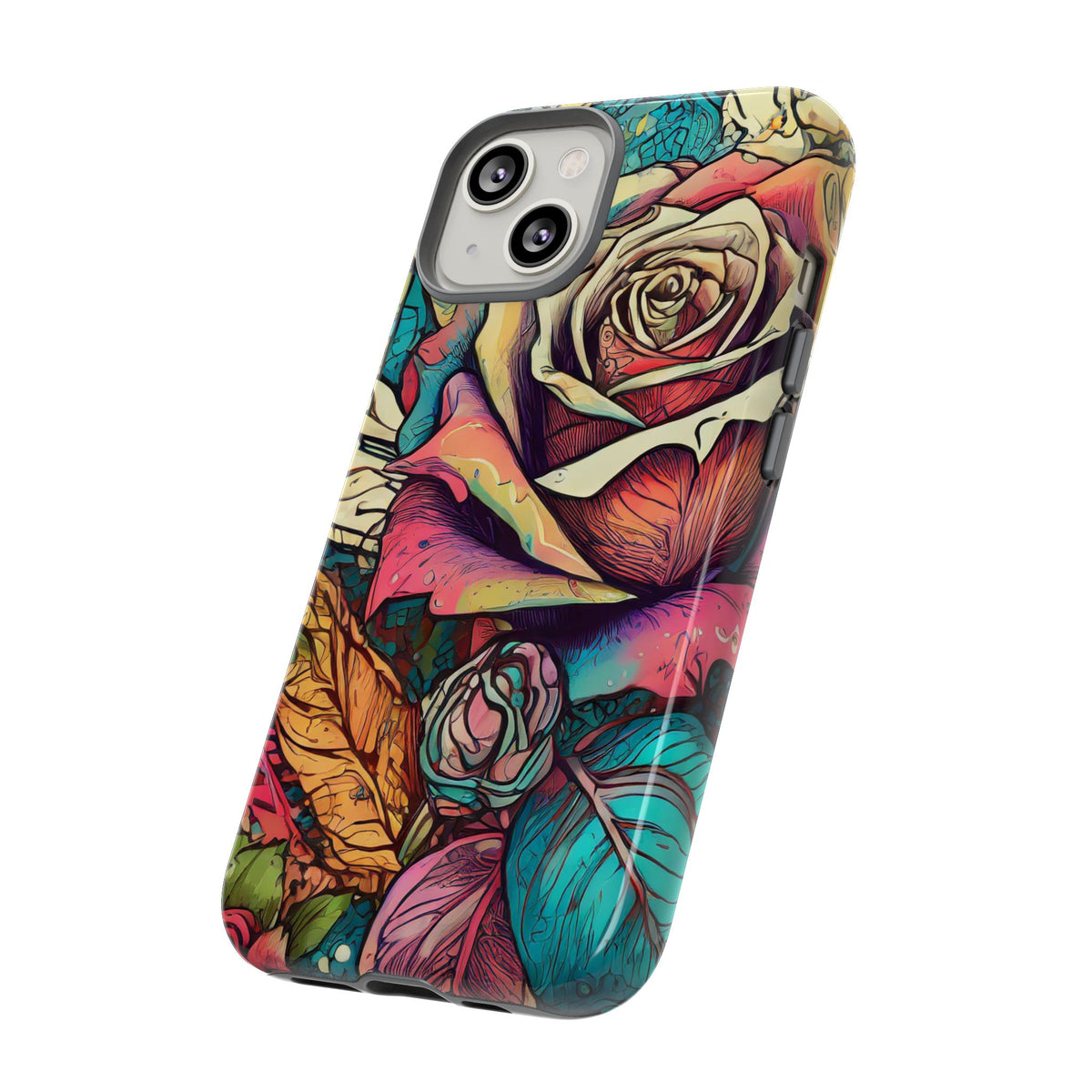 Colorful Roses Tough Phone Case - Studio 653