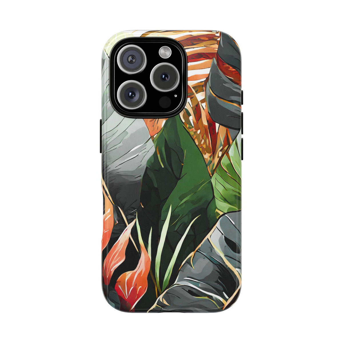 Tropical Leaf Tough Phone Case - Studio 653