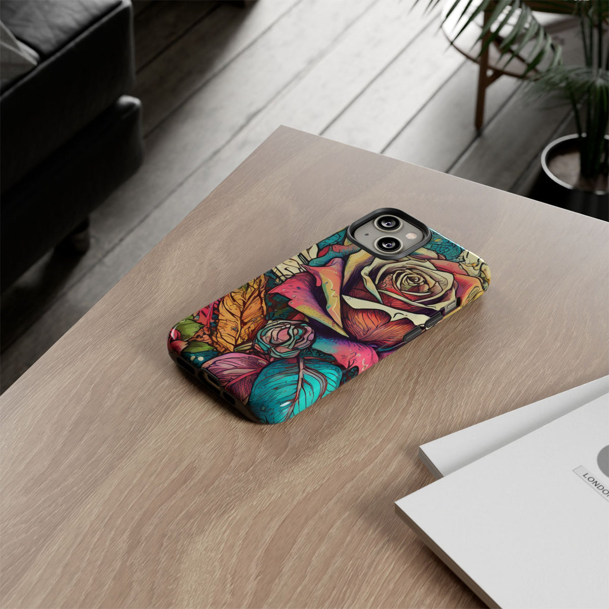 Colorful Roses Tough Phone Case - Studio 653