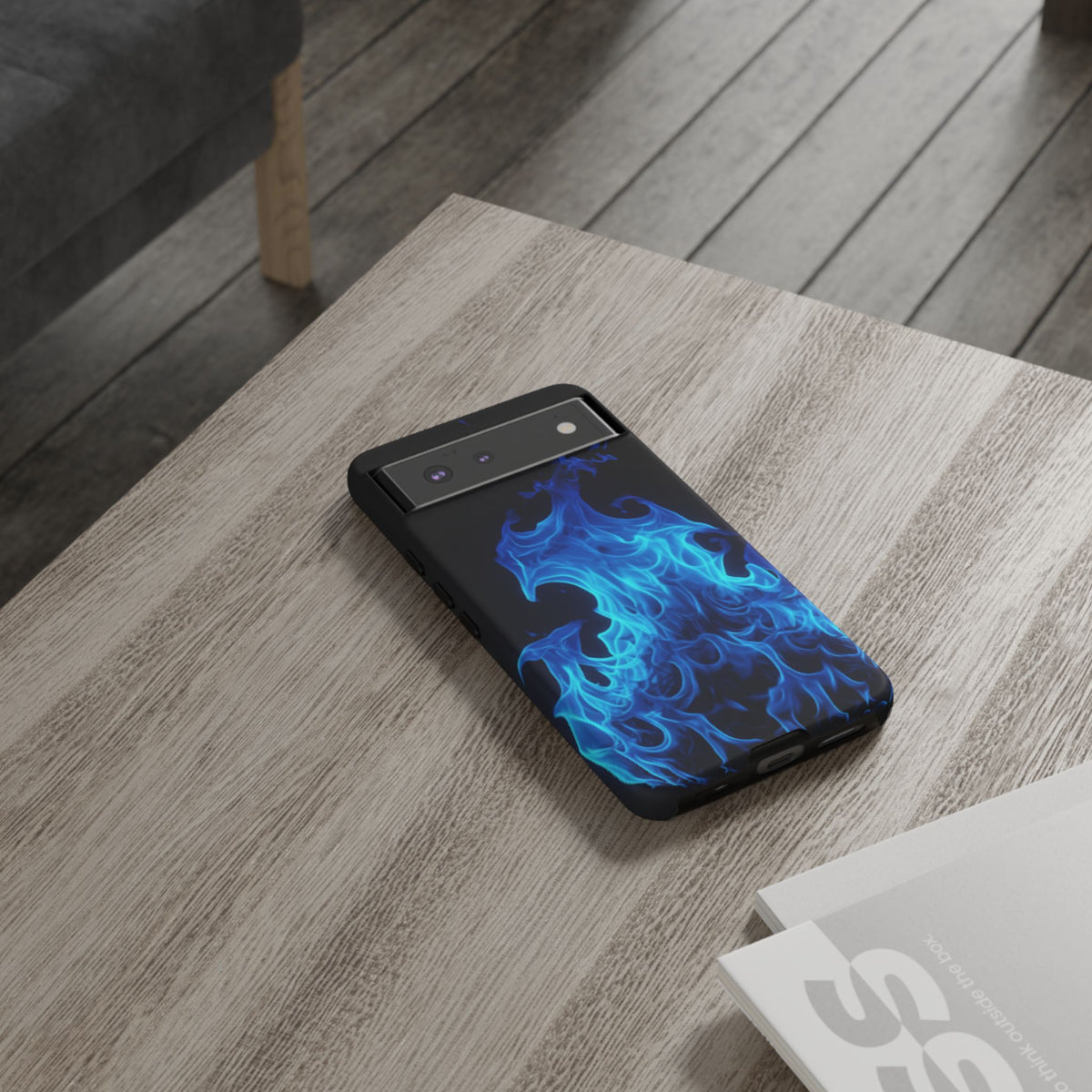Blue Flames Tough  Phone Case - Studio 653