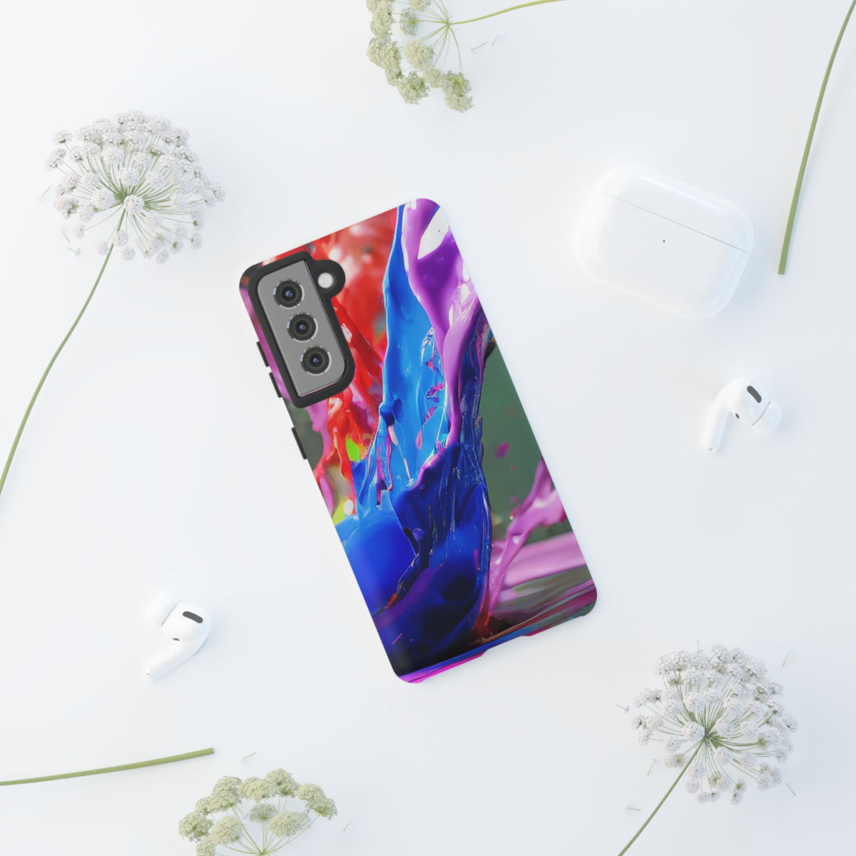 Vibrant Color Splash Tough Phone Case - Studio 653