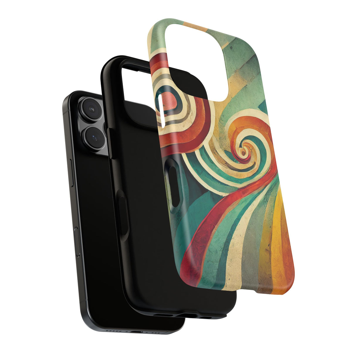 Colorful Swirl Tough Phone Case - Studio 653