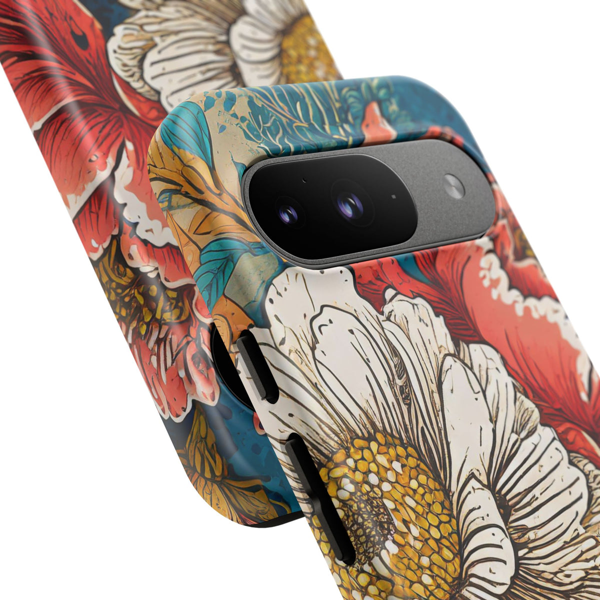 Artistic Floral Tough Phone Case - Studio 653