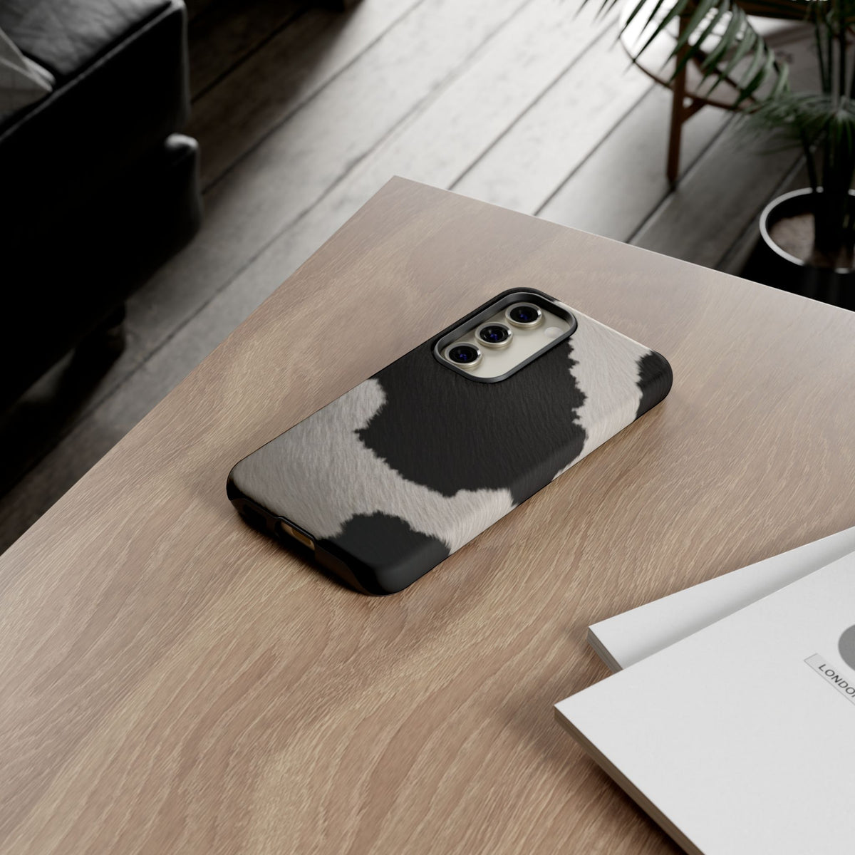 Stylish Cow Print Tough Phone Case - Studio 653