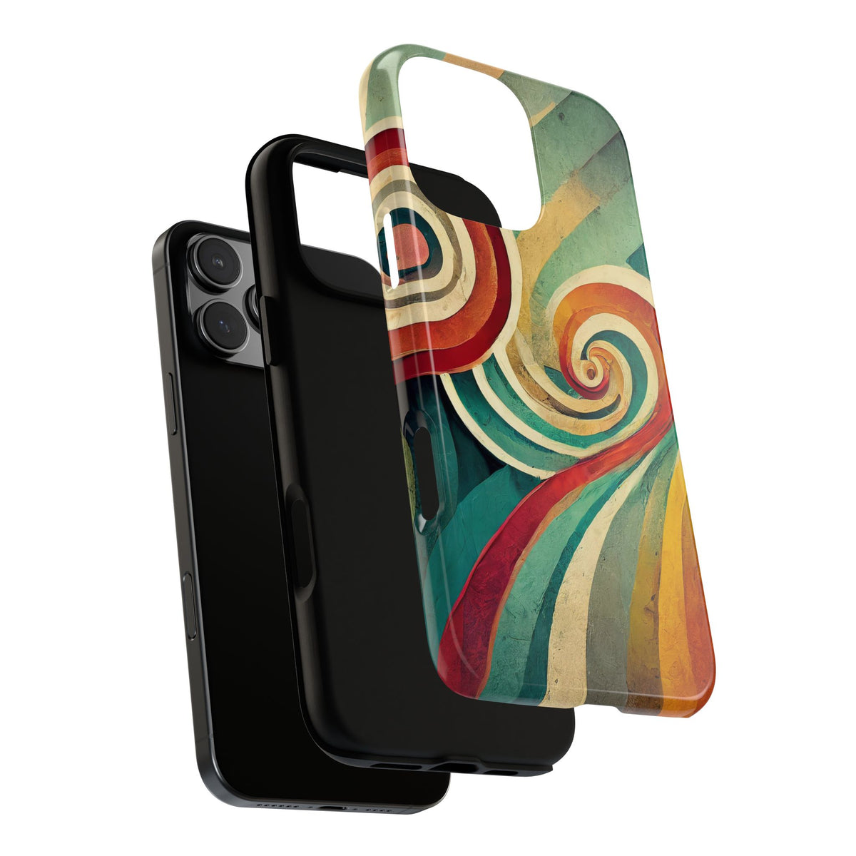 Colorful Swirl Tough Phone Case - Studio 653
