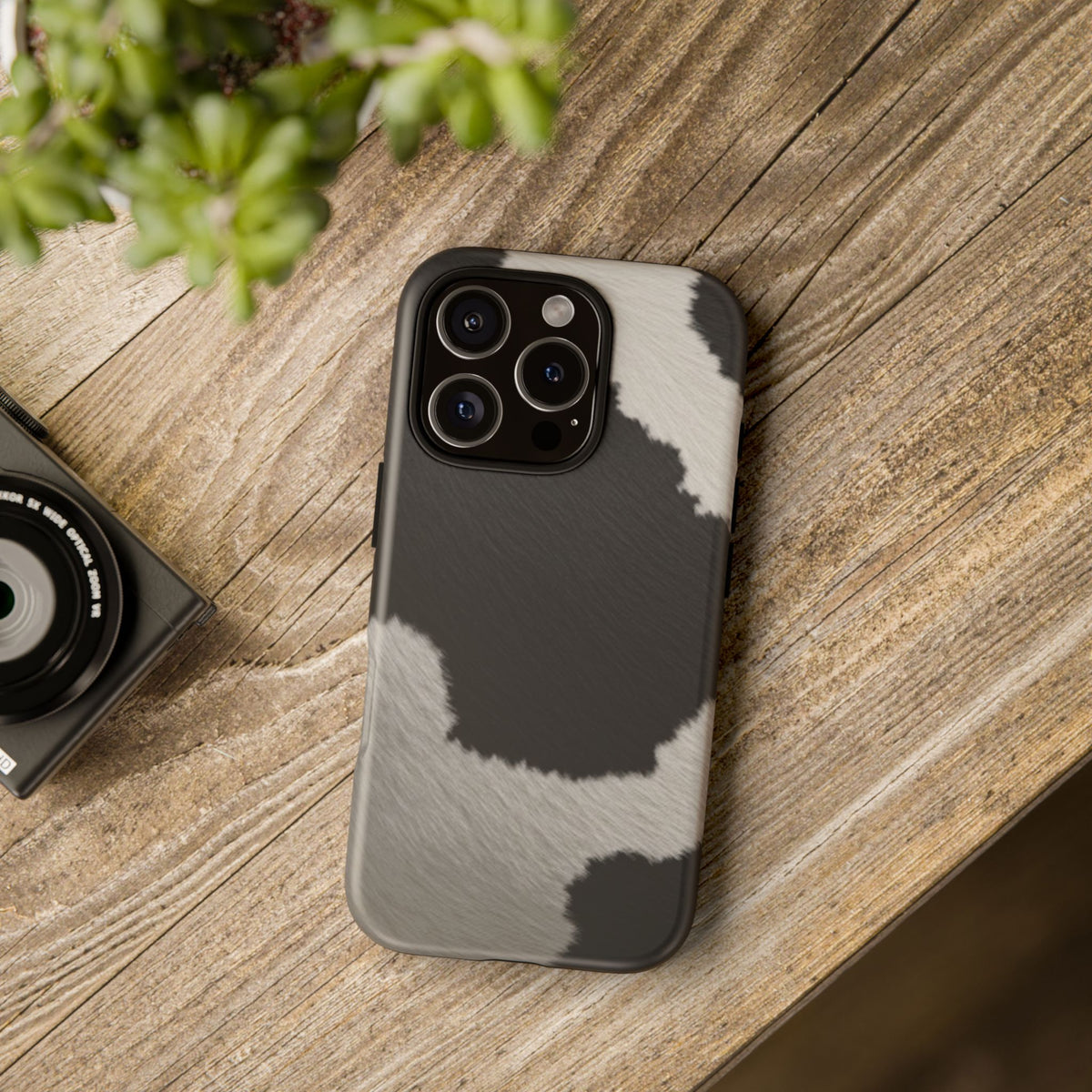 Stylish Cow Print Tough Phone Case - Studio 653