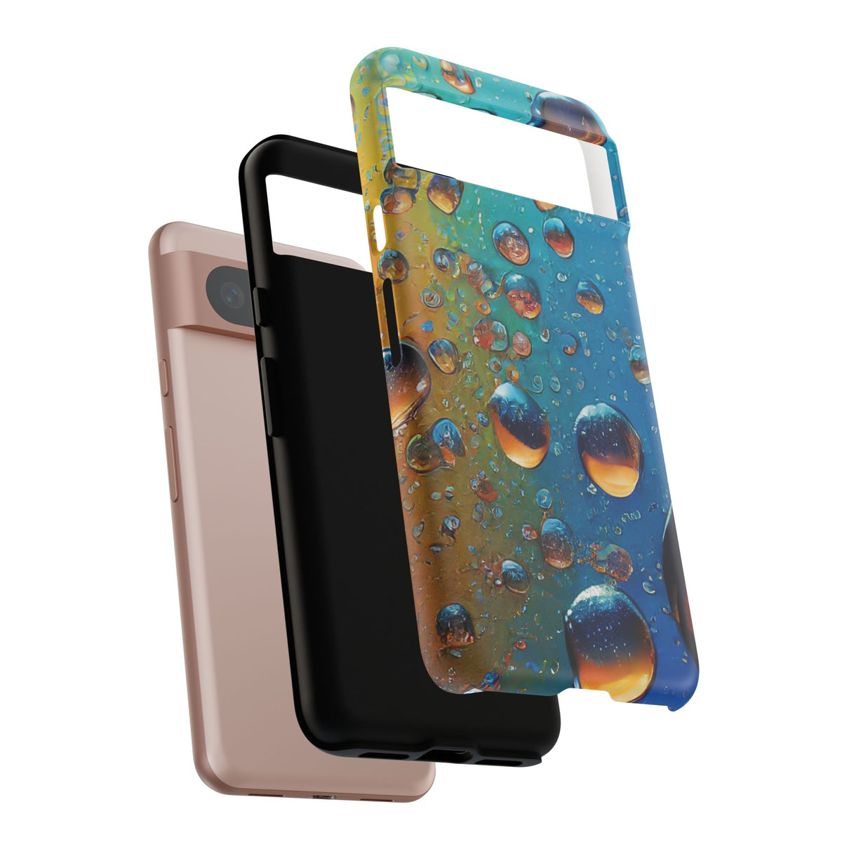 Colorful Water Droplets Tough Phone Case - Studio 653