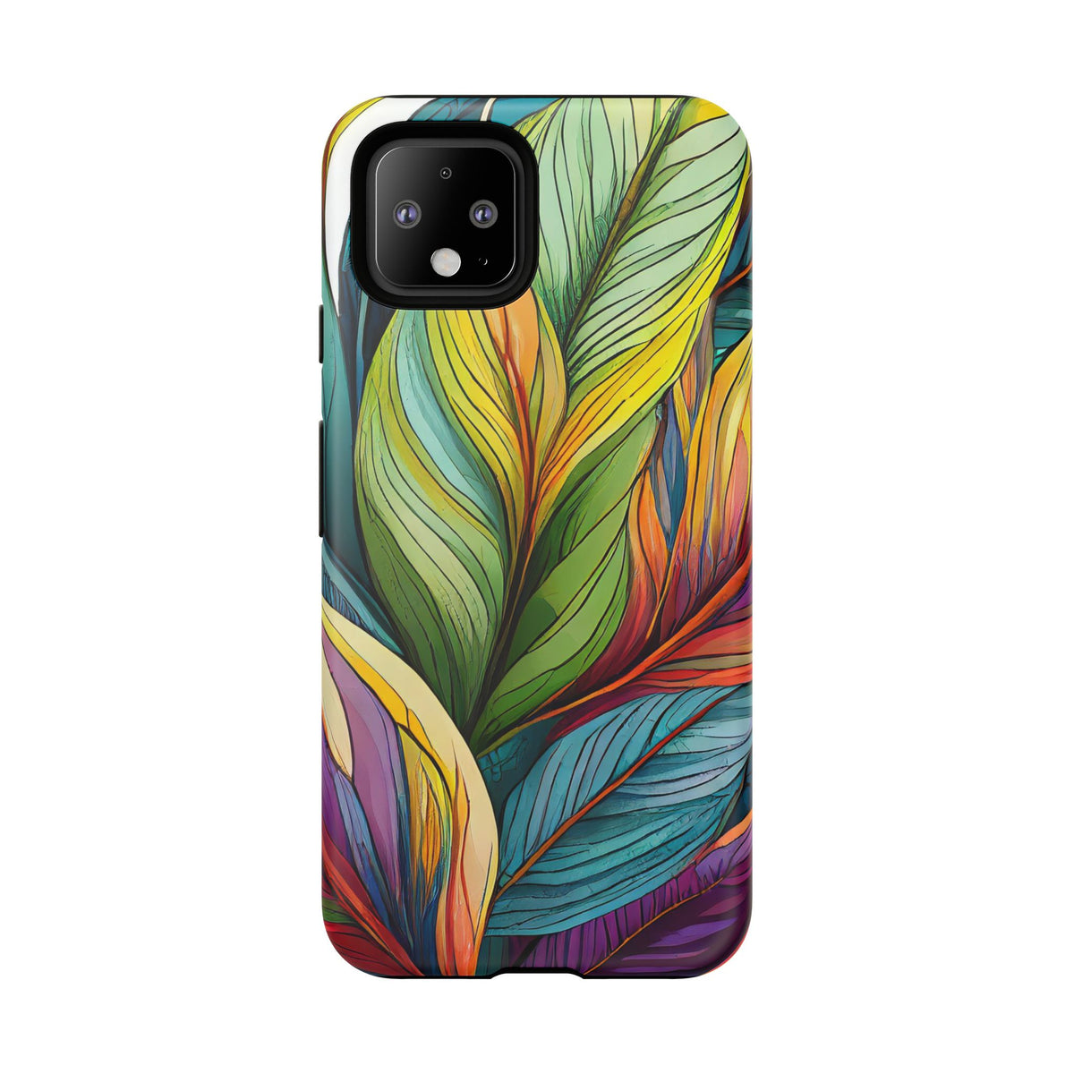 Vibrant Tropical Leaf Tough Phone Case - Studio 653
