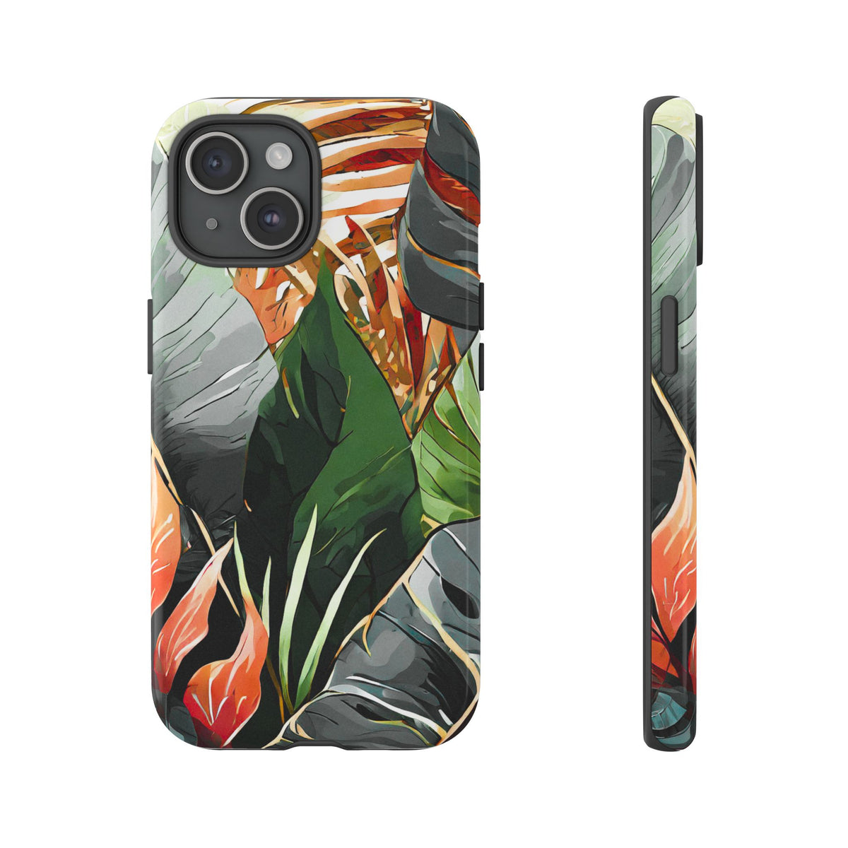 Tropical Leaf Tough Phone Case - Studio 653
