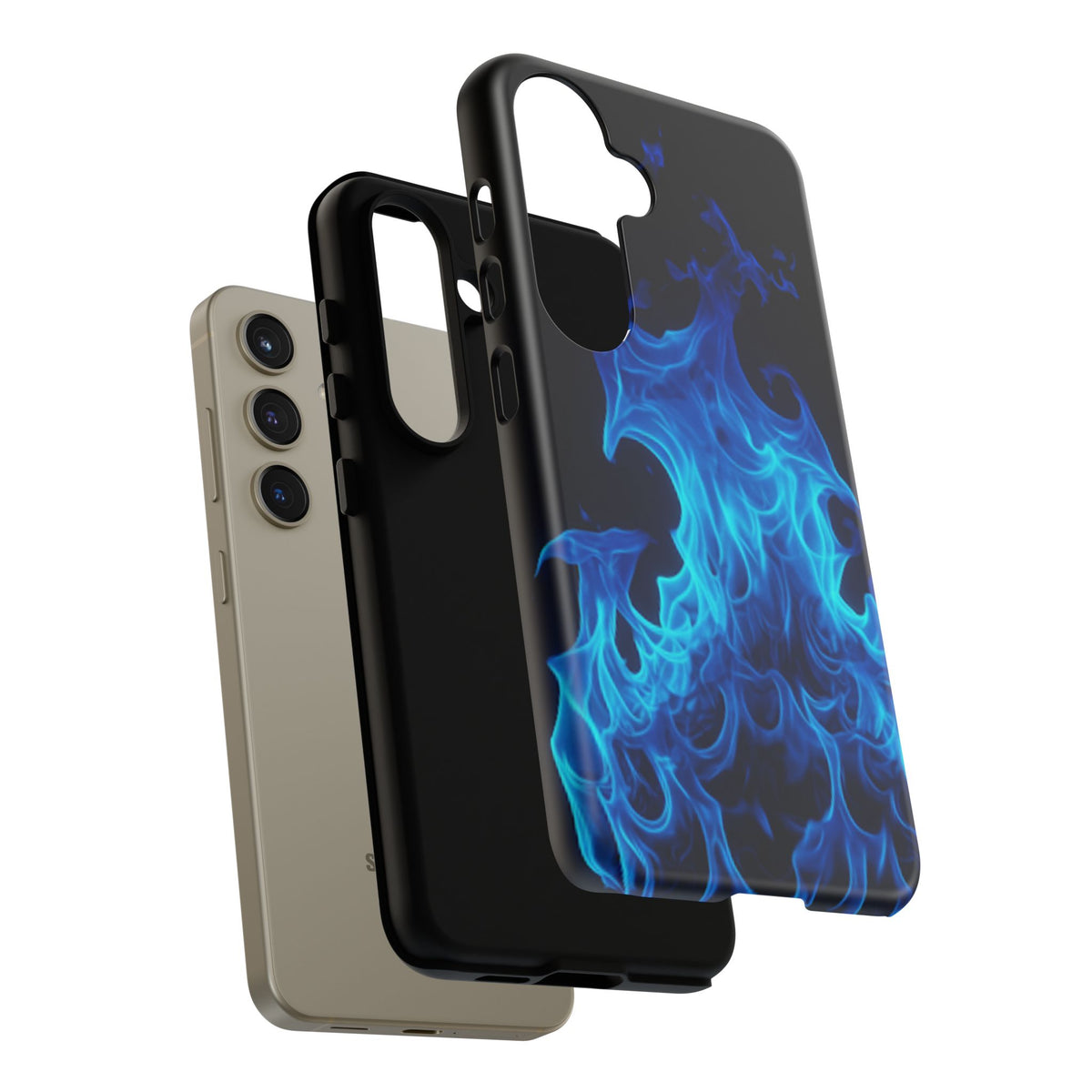 Blue Flames Tough  Phone Case - Studio 653