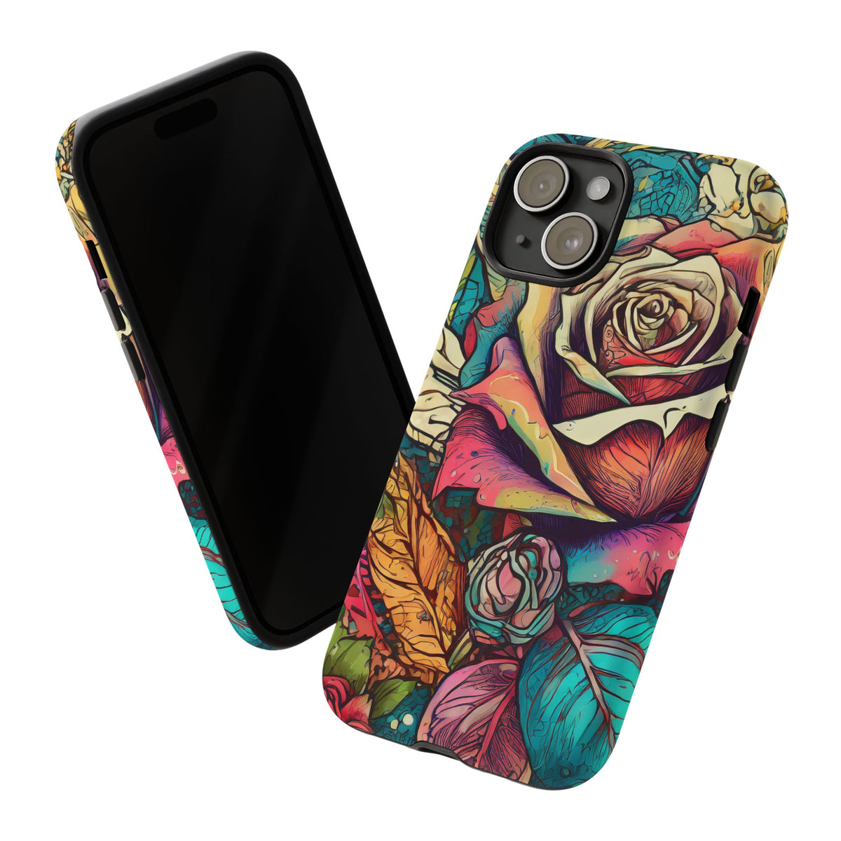 Colorful Roses Tough Phone Case - Studio 653