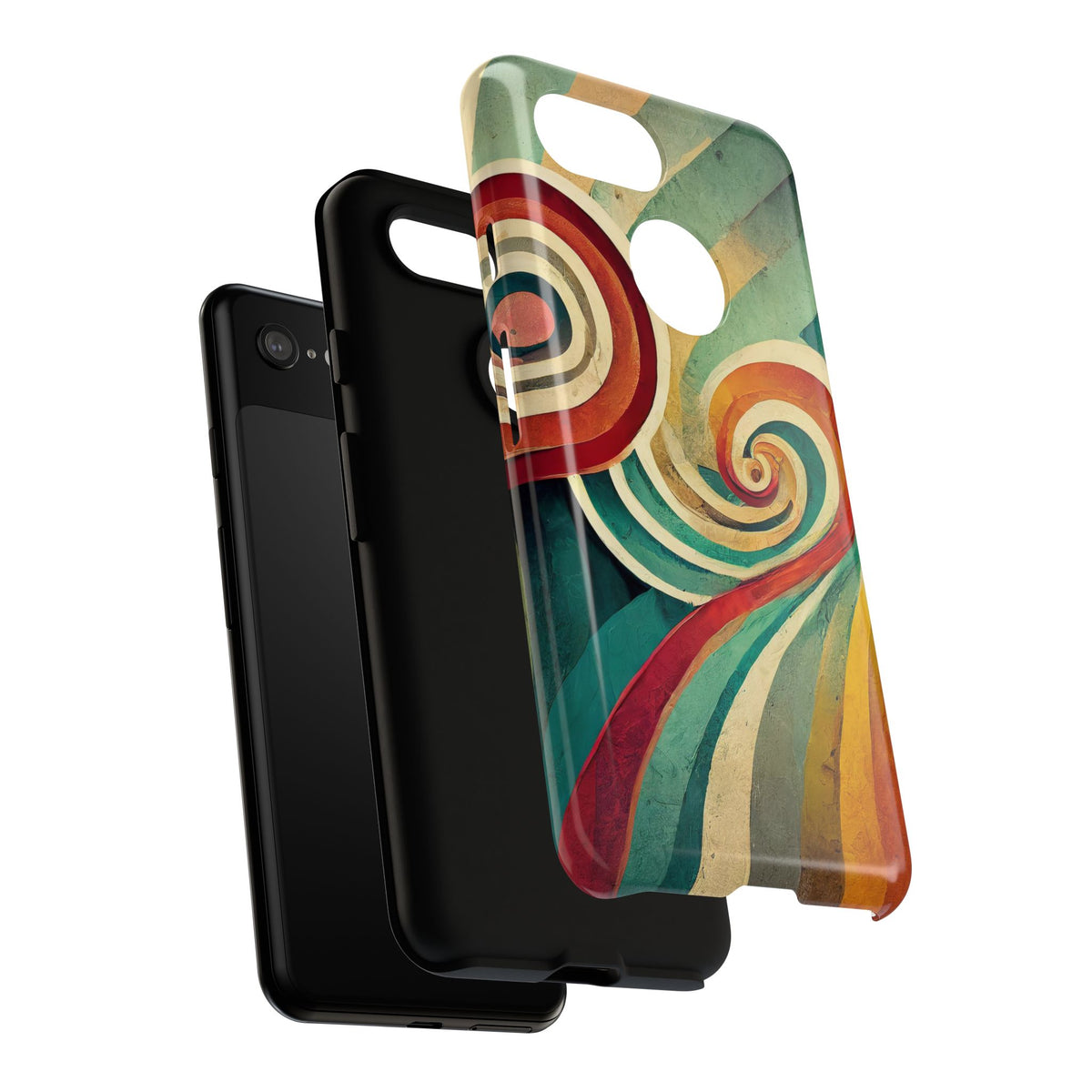 Colorful Swirl Tough Phone Case - Studio 653