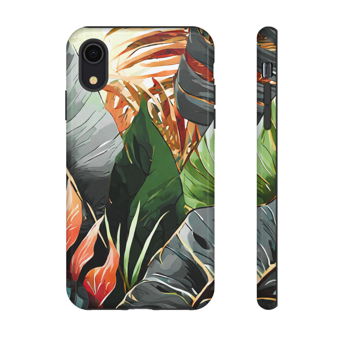 Tropical Leaf Tough Phone Case - Studio 653