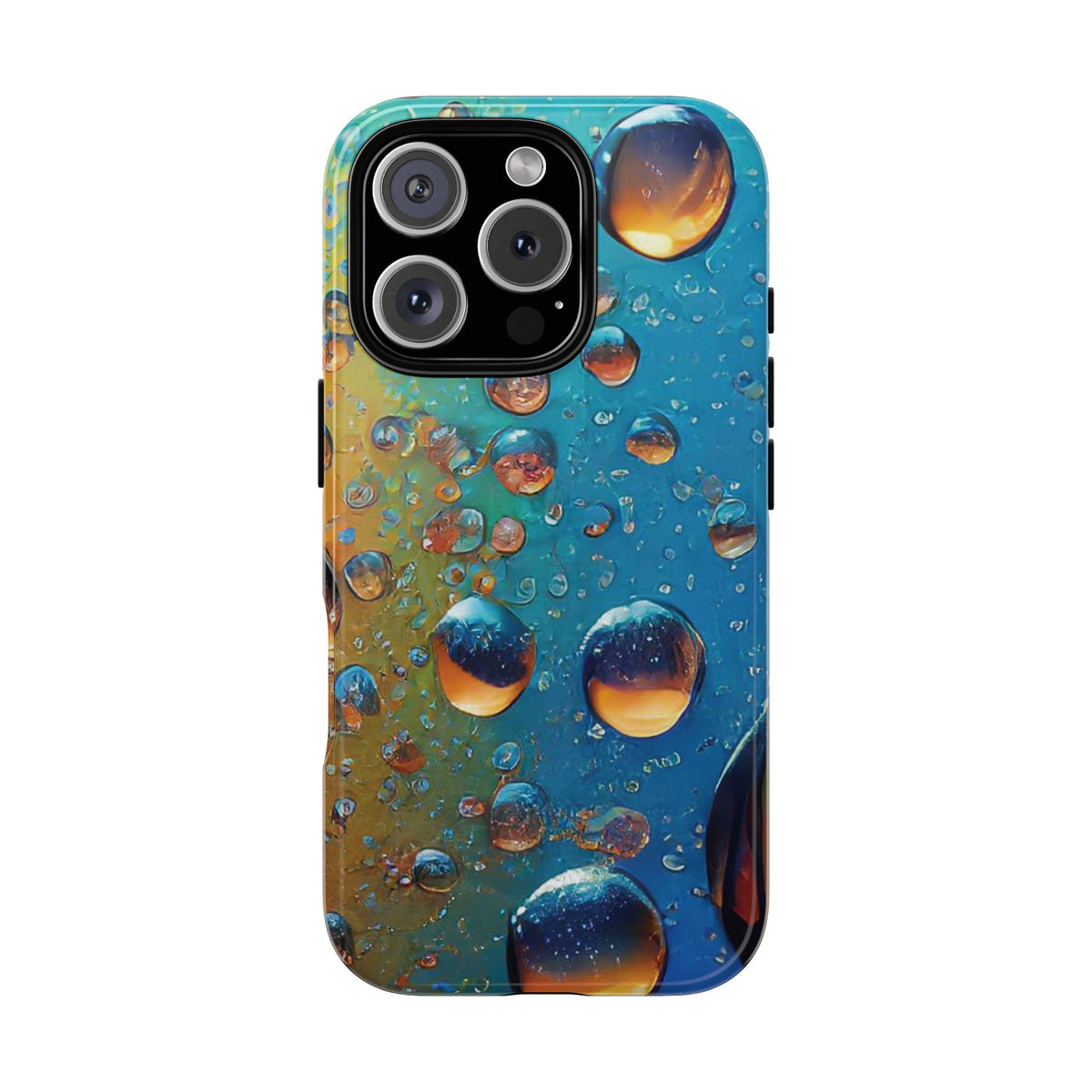Colorful Water Droplets Tough Phone Case - Studio 653