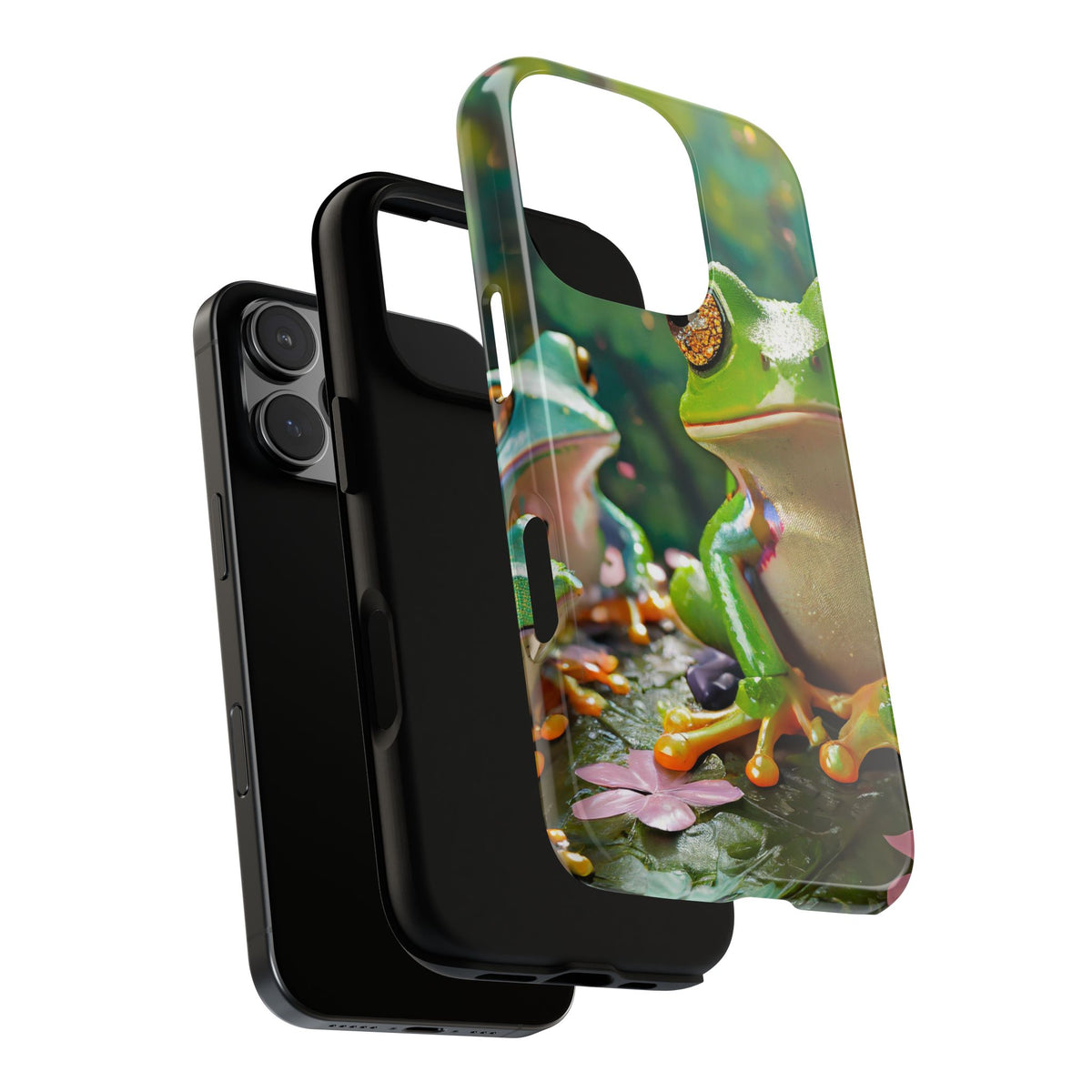 Someone Watching Colorful Frog Tough Phone Case - Studio 653