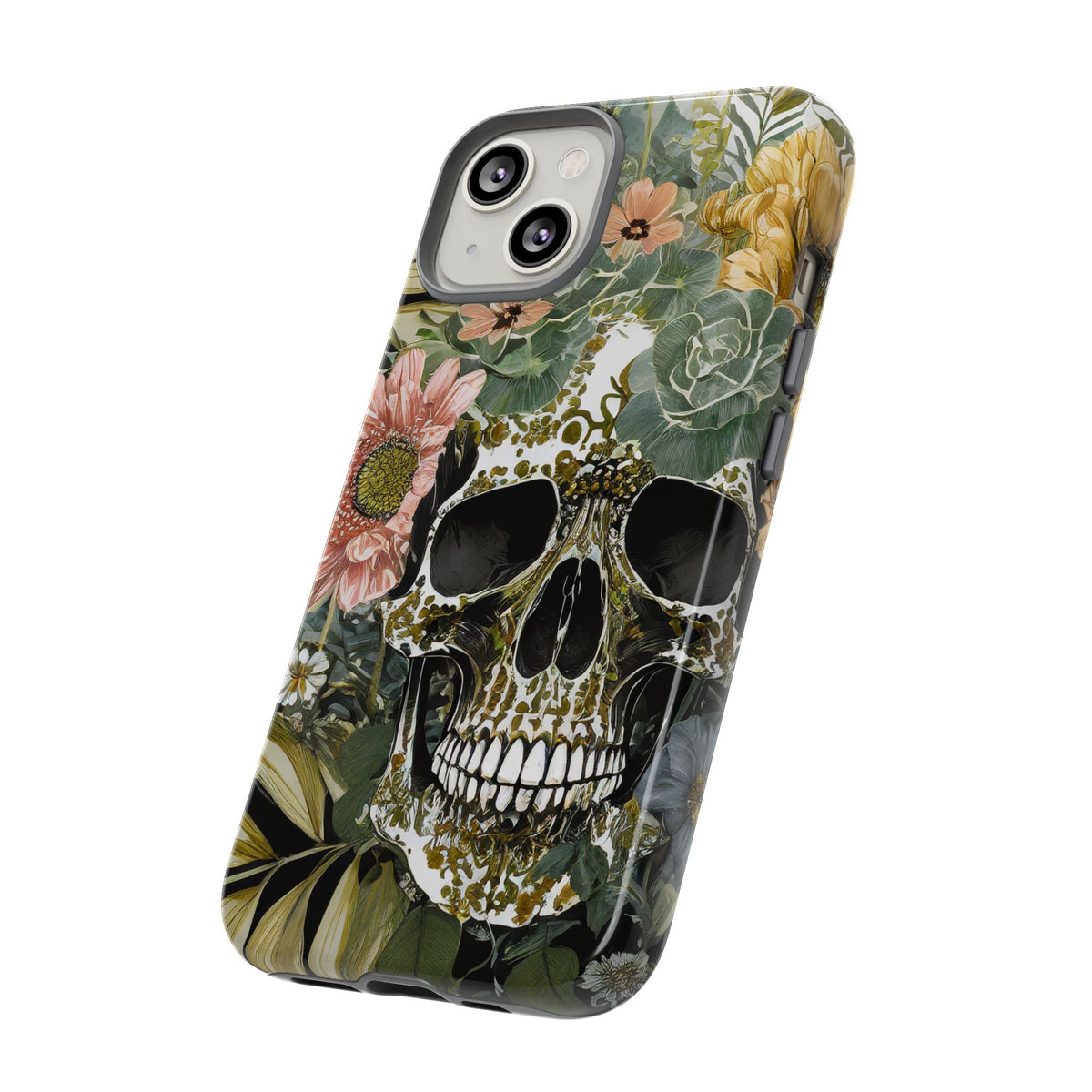 Floral Skull Tough Phone Case - Studio 653