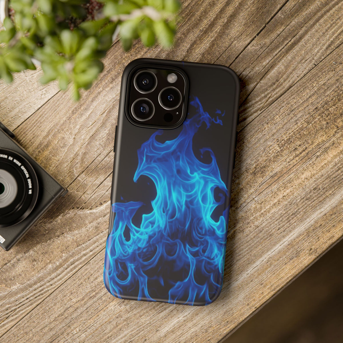 Blue Flames Tough  Phone Case - Studio 653
