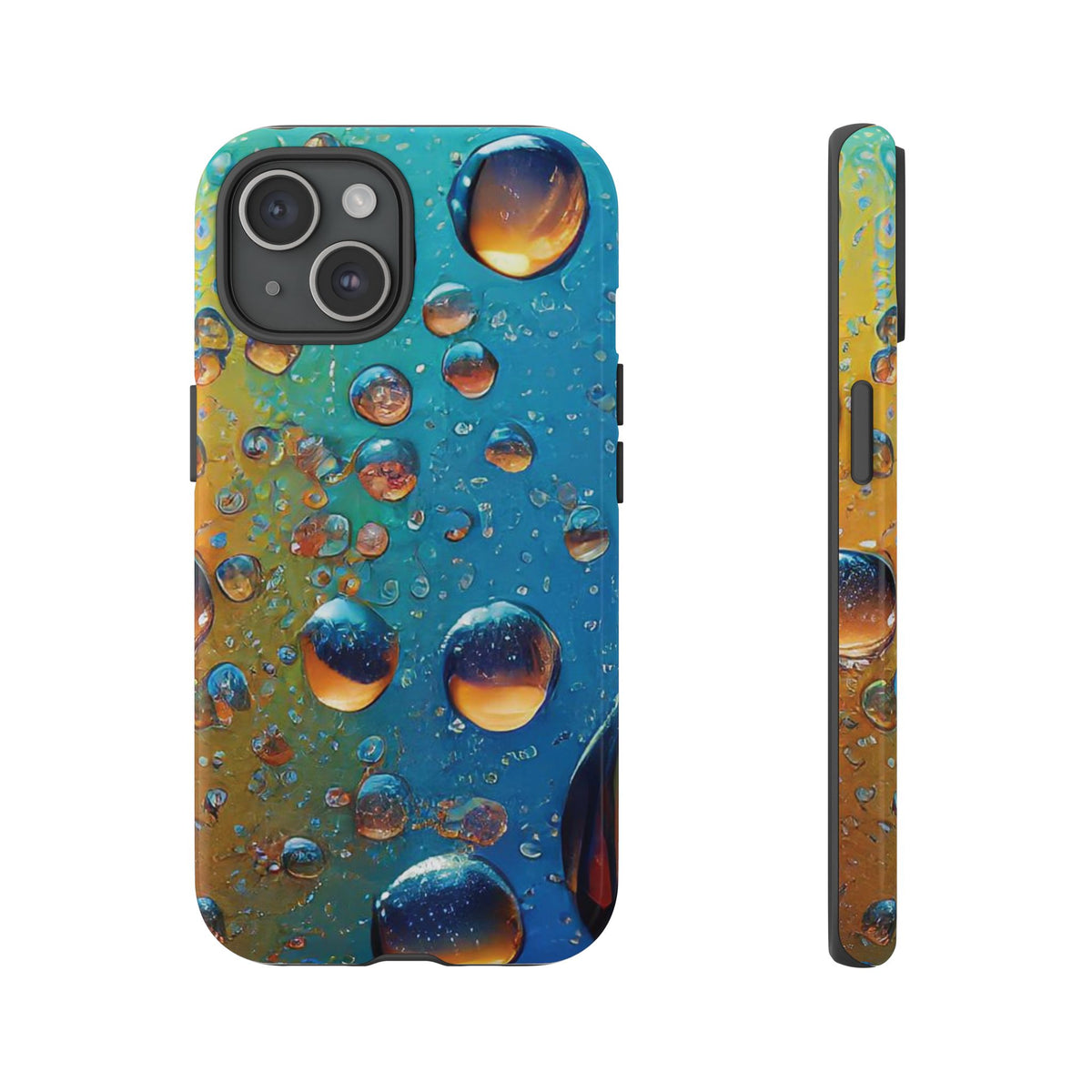 Colorful Water Droplets Tough Phone Case - Studio 653