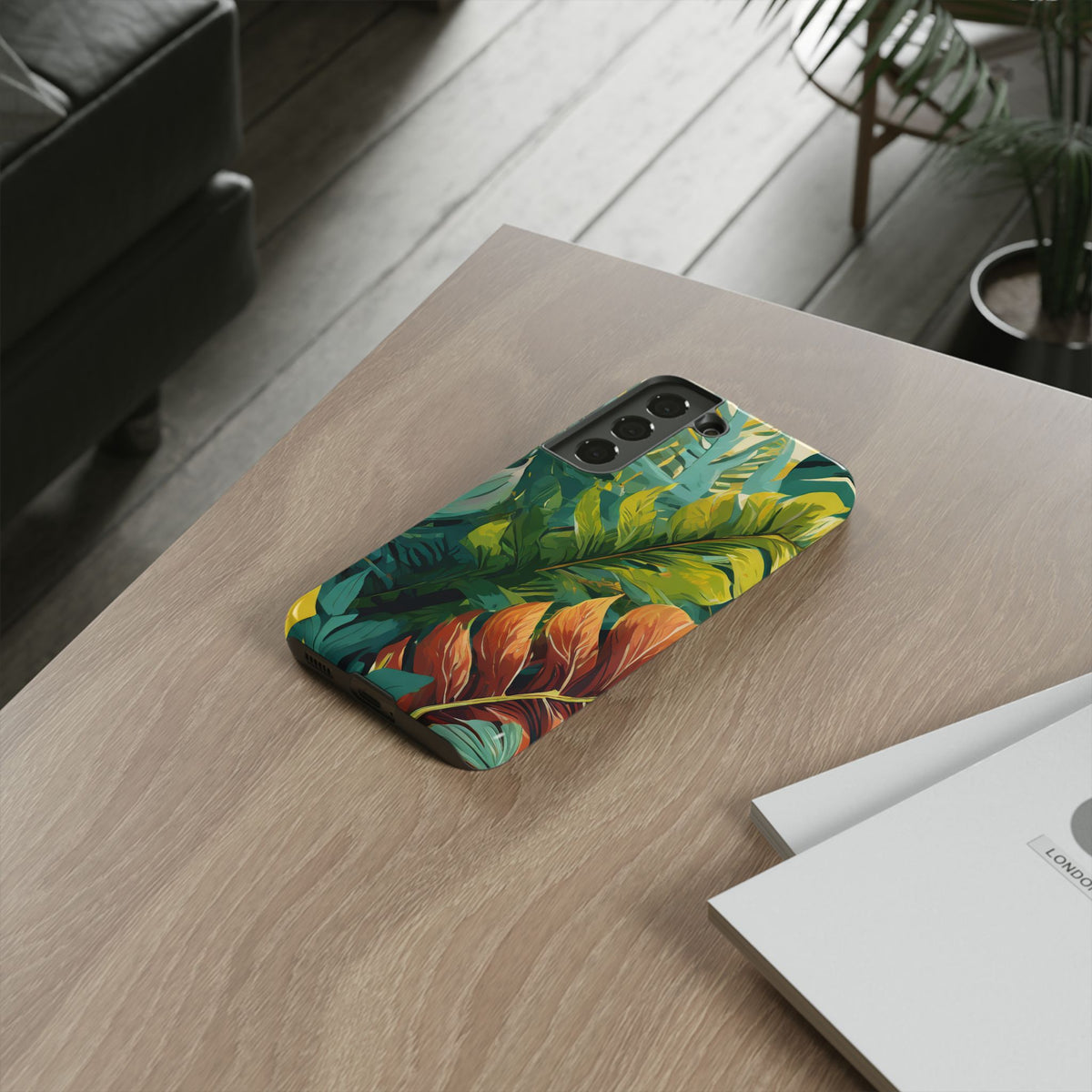 Tropical Leaf Tough Phone Case - Studio 653