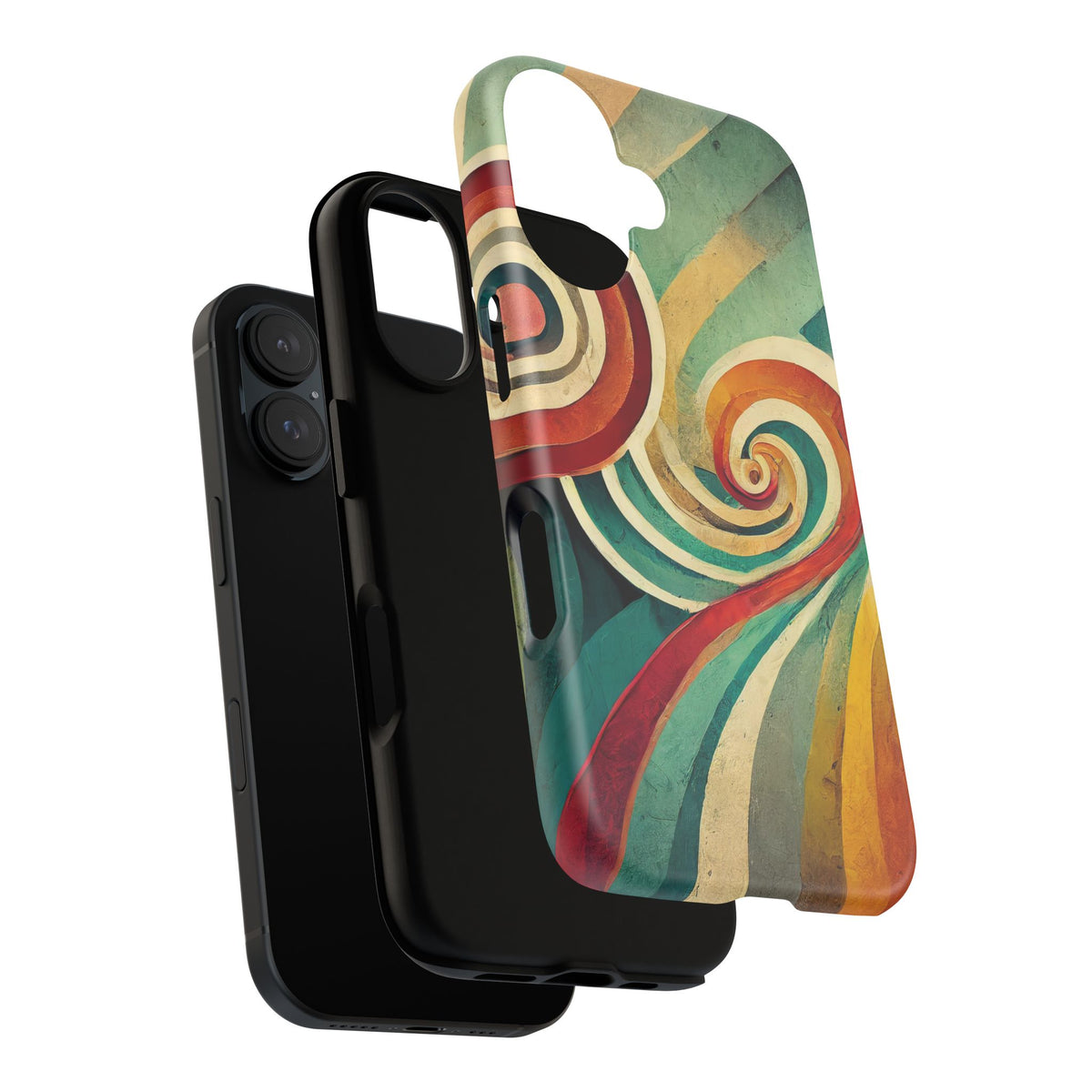 Colorful Swirl Tough Phone Case - Studio 653