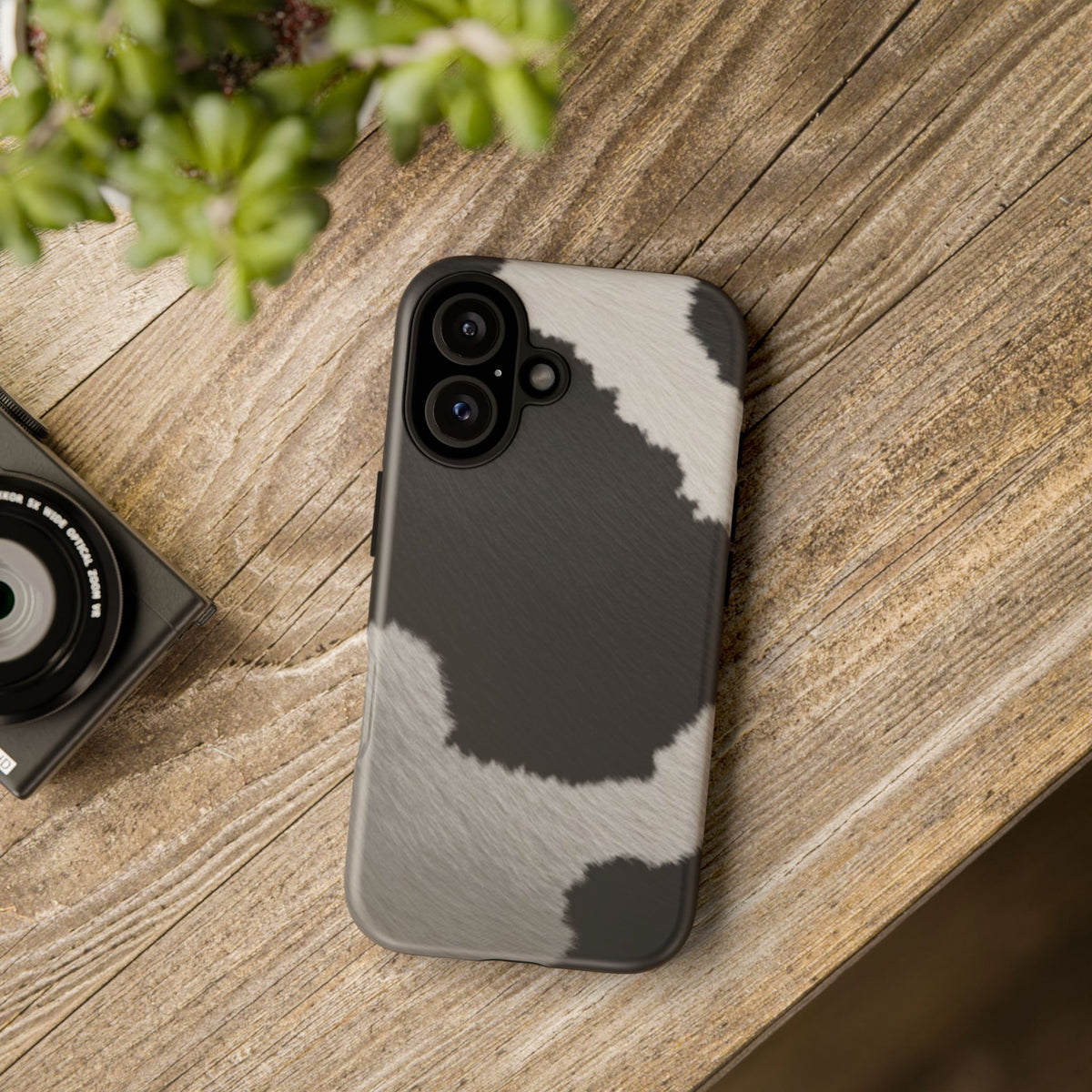 Stylish Cow Print Tough Phone Case - Studio 653
