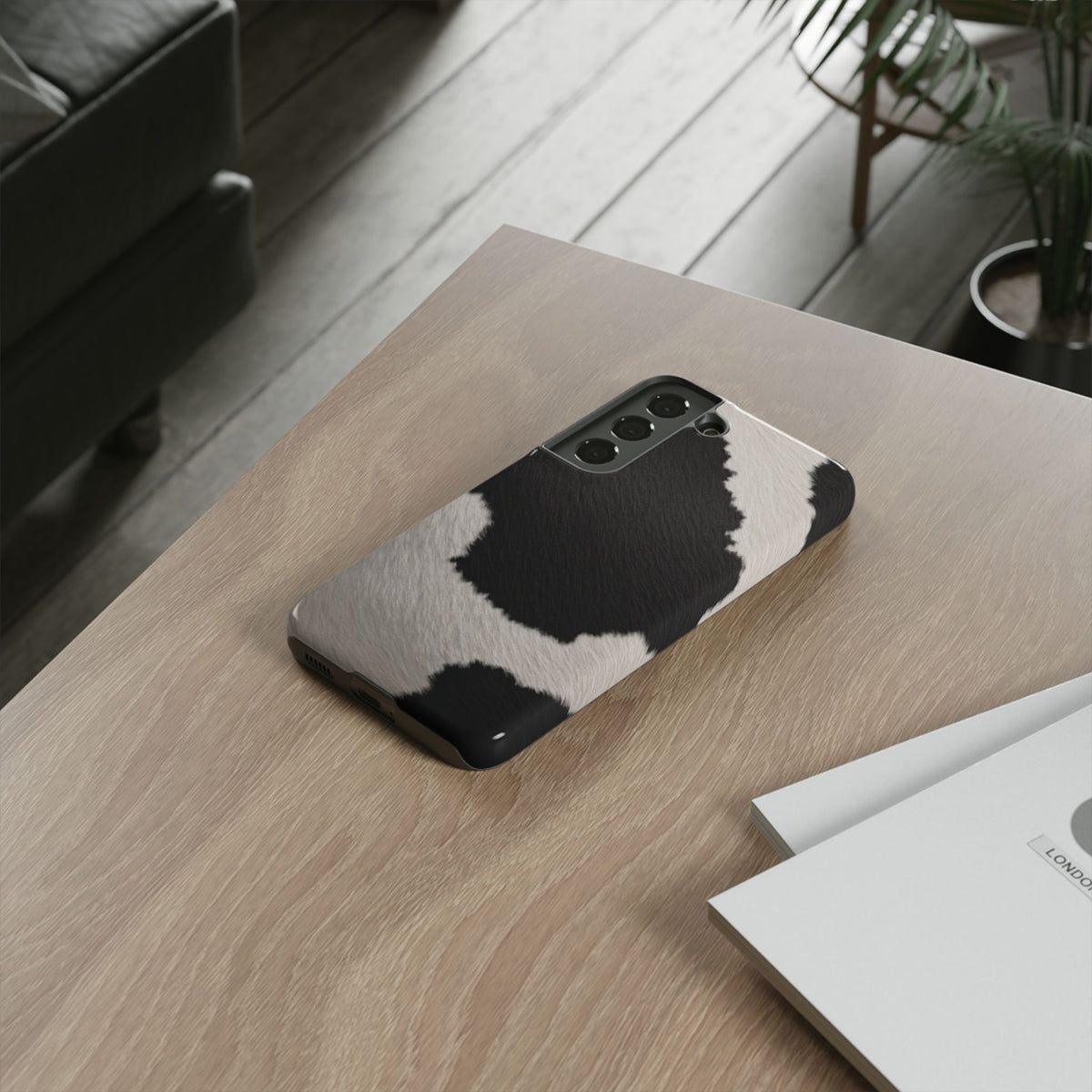Stylish Cow Print Tough Phone Case - Studio 653