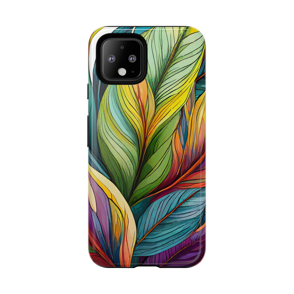 Vibrant Tropical Leaf Tough Phone Case - Studio 653