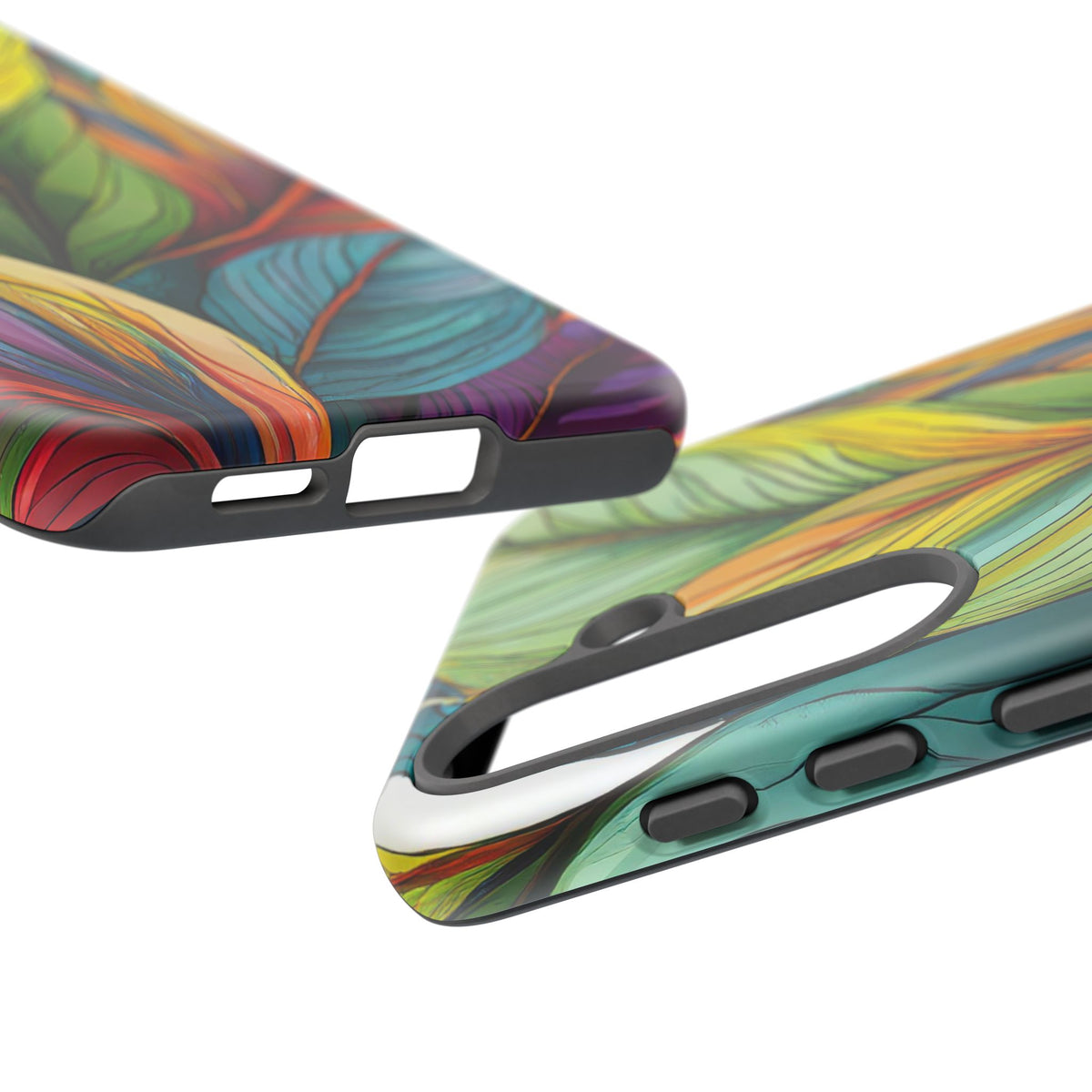Vibrant Tropical Leaf Tough Phone Case - Studio 653