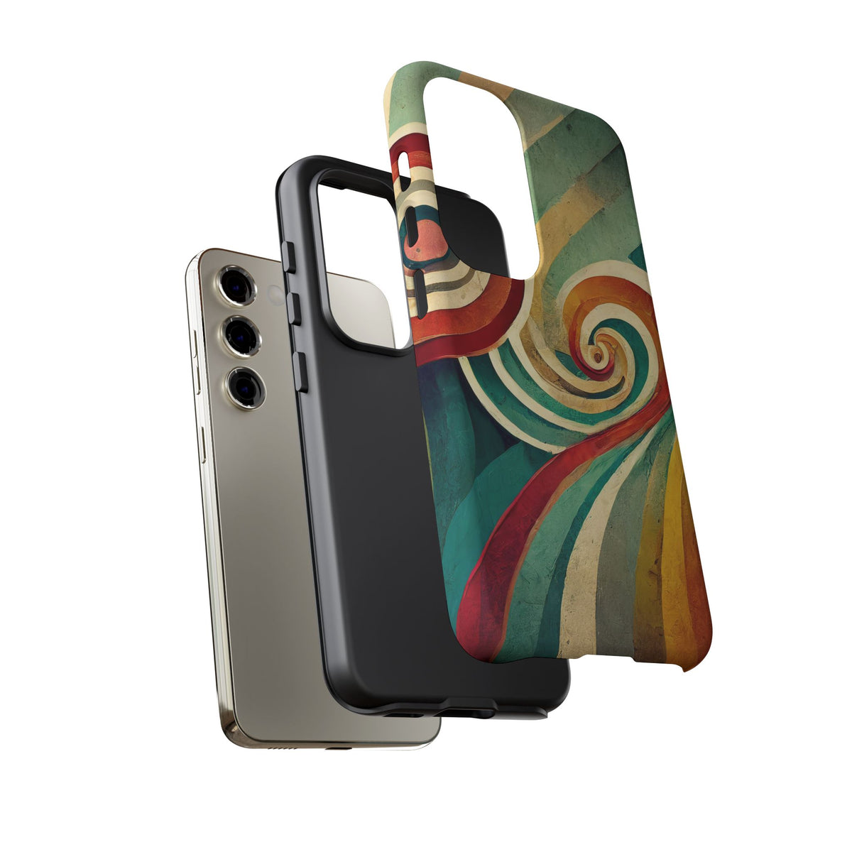 Colorful Swirl Tough Phone Case - Studio 653