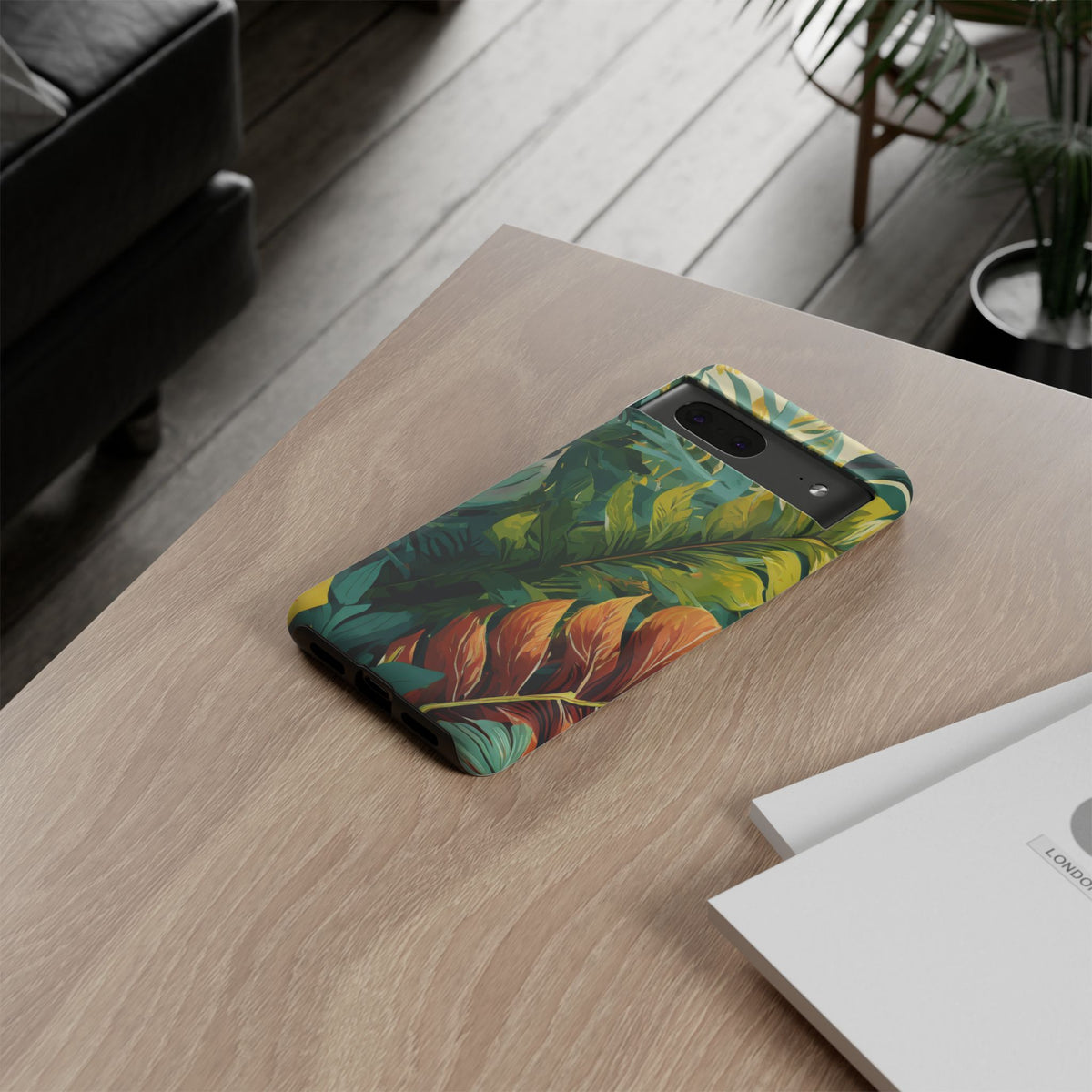 Tropical Leaf Tough Phone Case - Studio 653