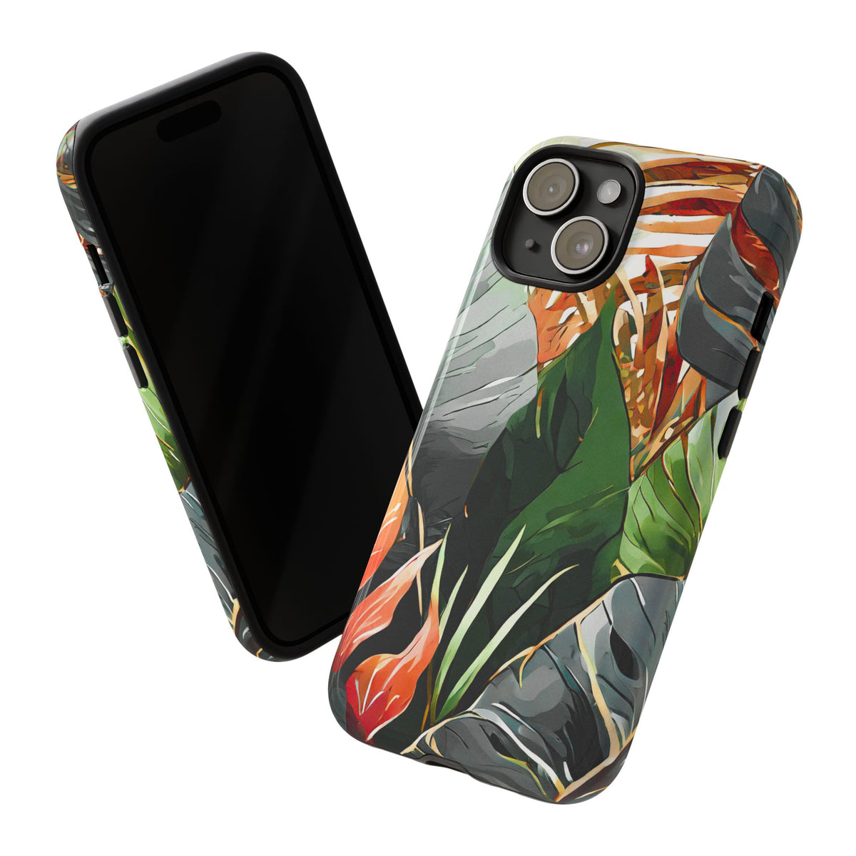 Tropical Leaf Tough Phone Case - Studio 653