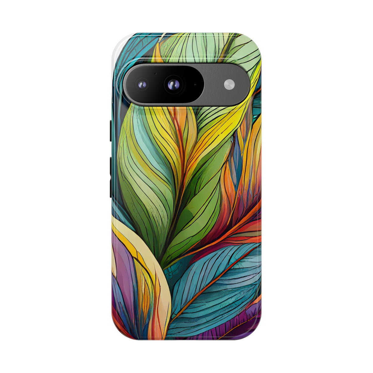 Vibrant Tropical Leaf Tough Phone Case - Studio 653