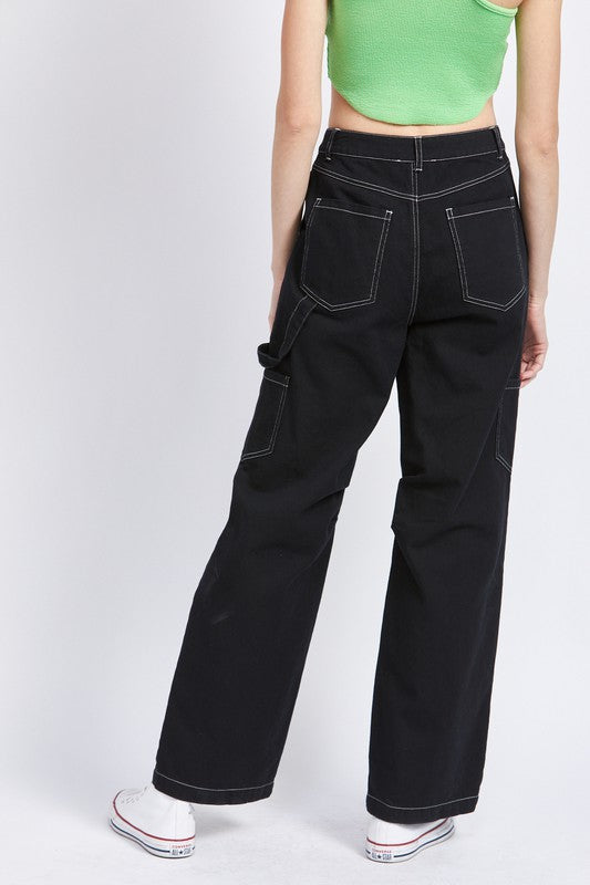Emory Park High Rise Fit Cargo Pants - Studio 653
