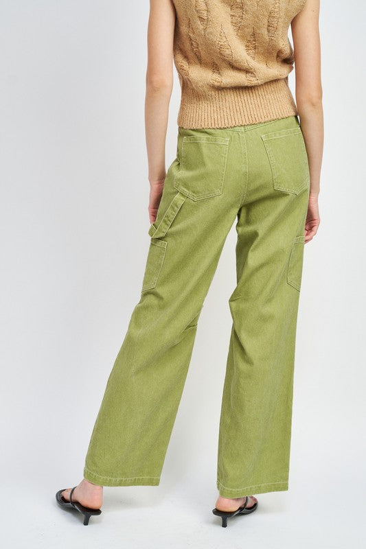 Emory Park High Rise Fit Cargo Pants - Studio 653