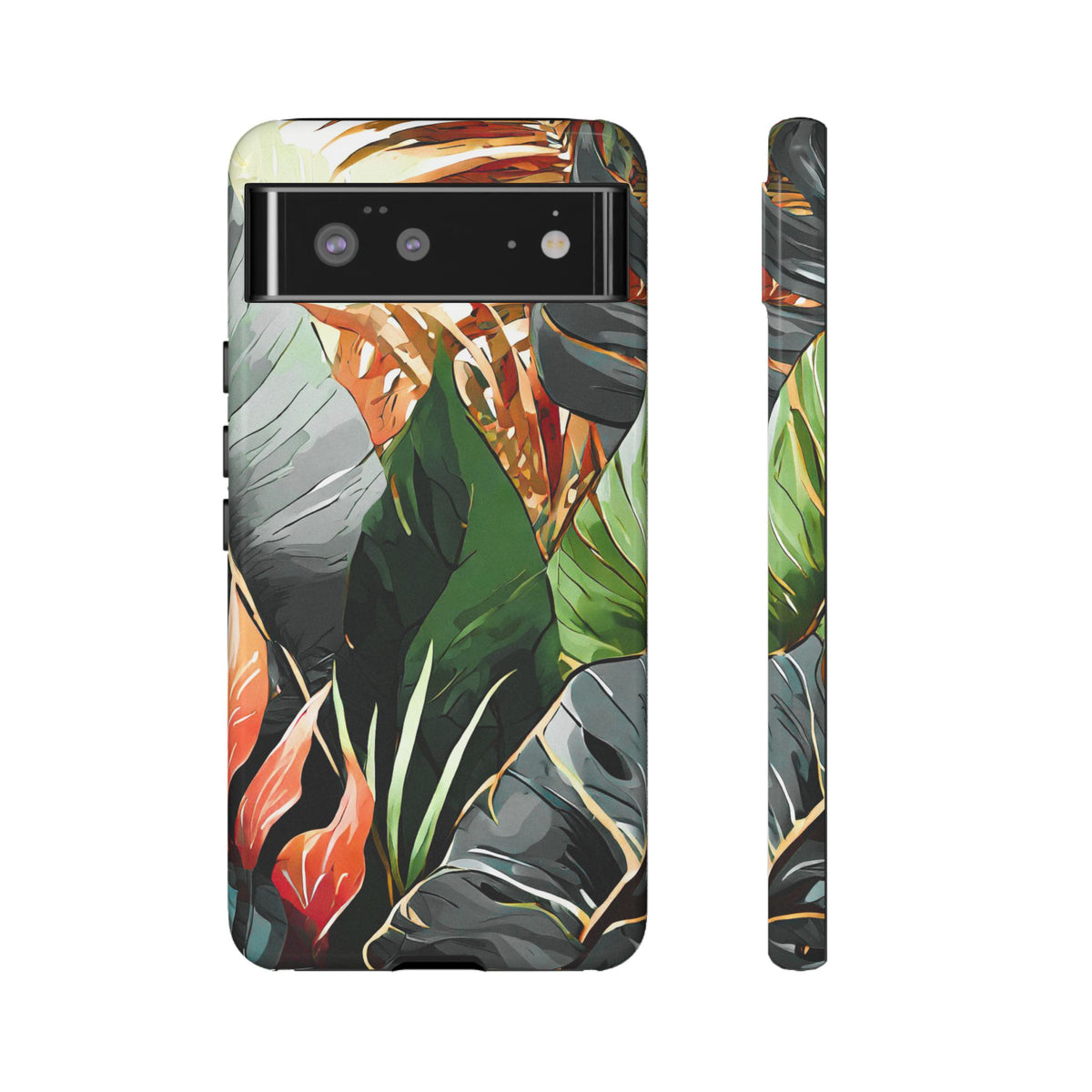 Tropical Leaf Tough Phone Case - Studio 653