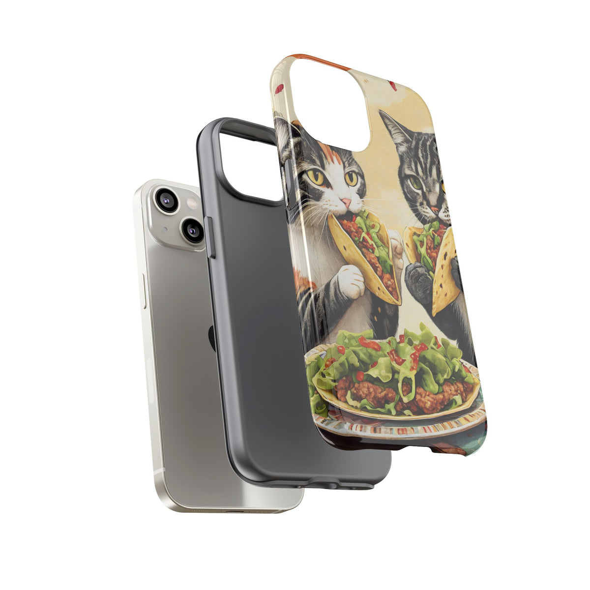 Funny Taco Cat Tough Phone Case - Studio 653
