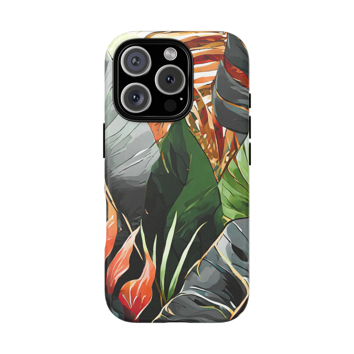 Tropical Leaf Tough Phone Case - Studio 653