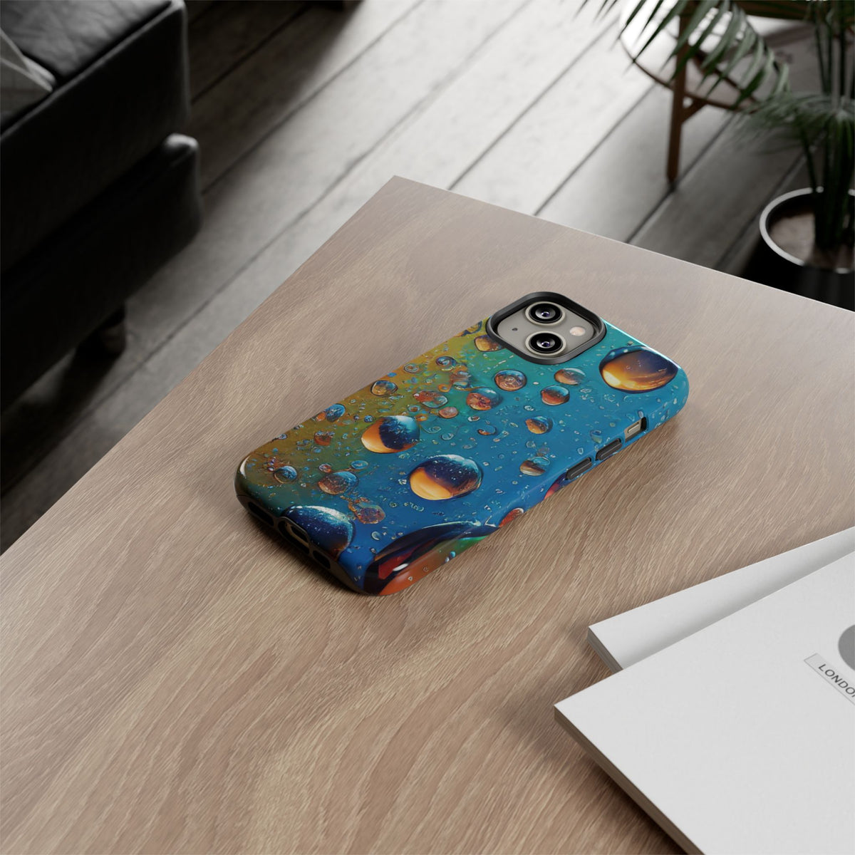 Colorful Water Droplets Tough Phone Case - Studio 653