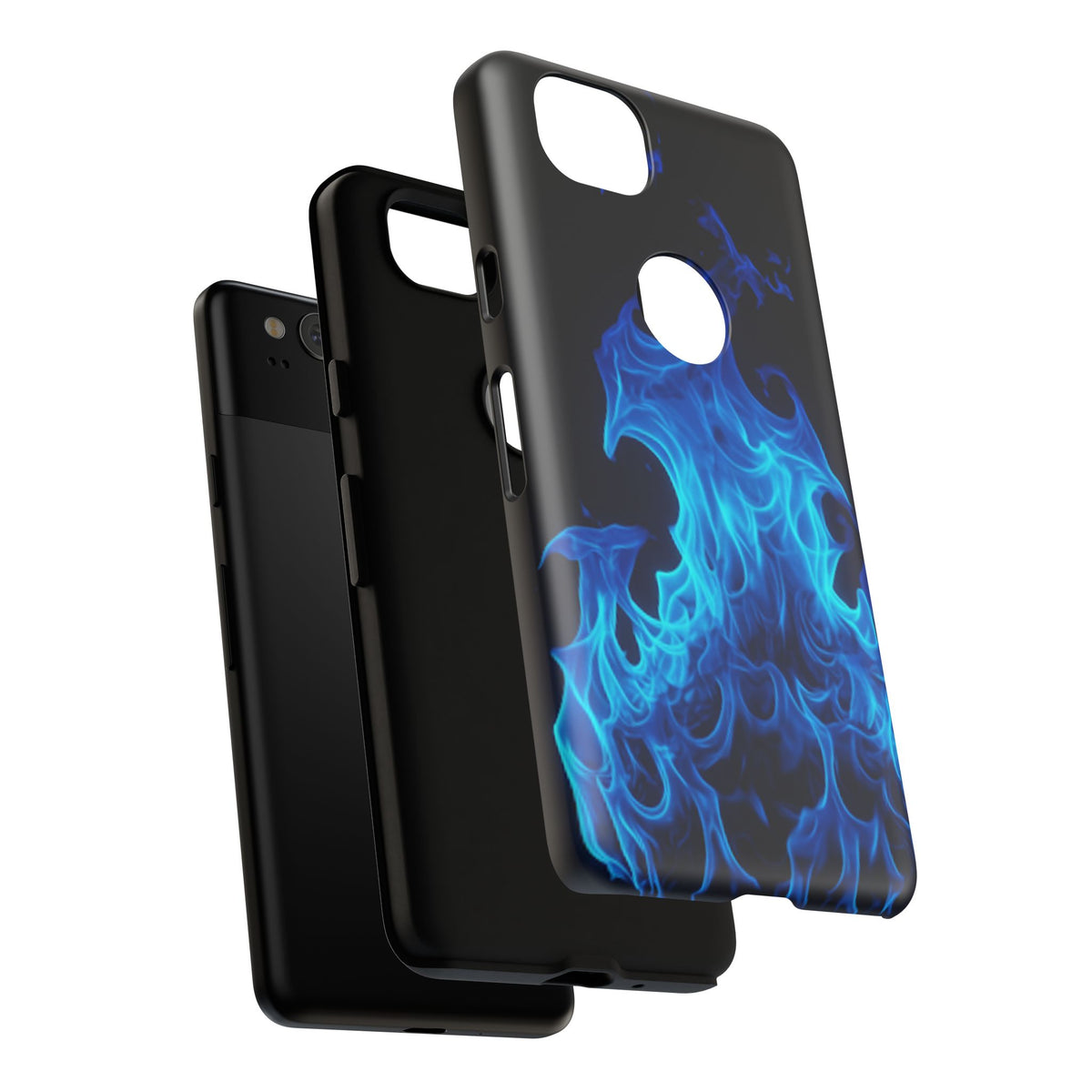 Blue Flames Tough  Phone Case - Studio 653