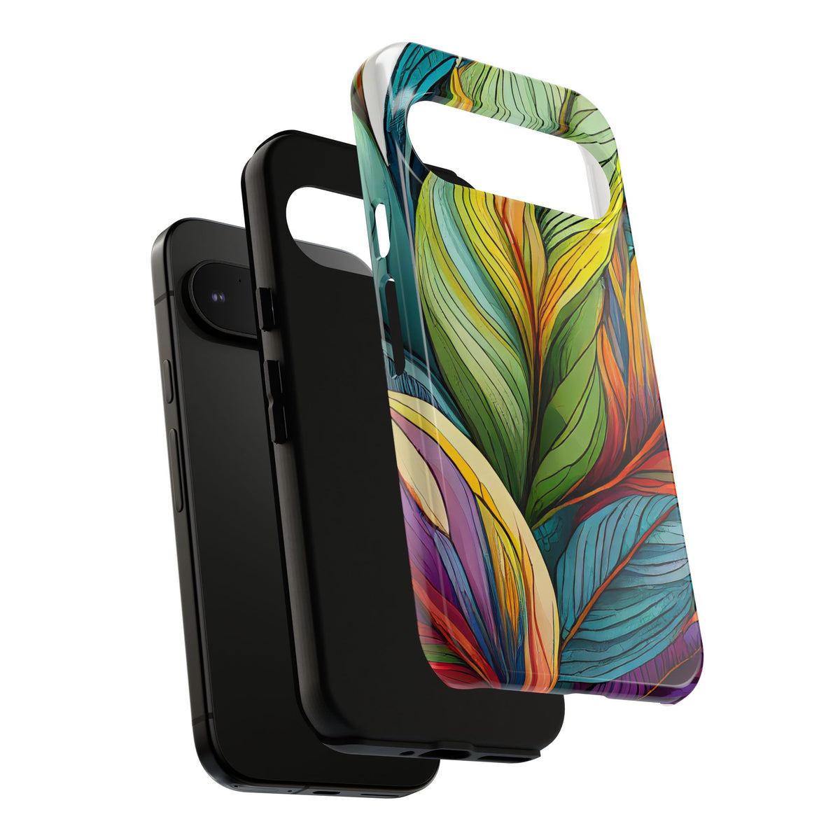 Vibrant Tropical Leaf Tough Phone Case - Studio 653