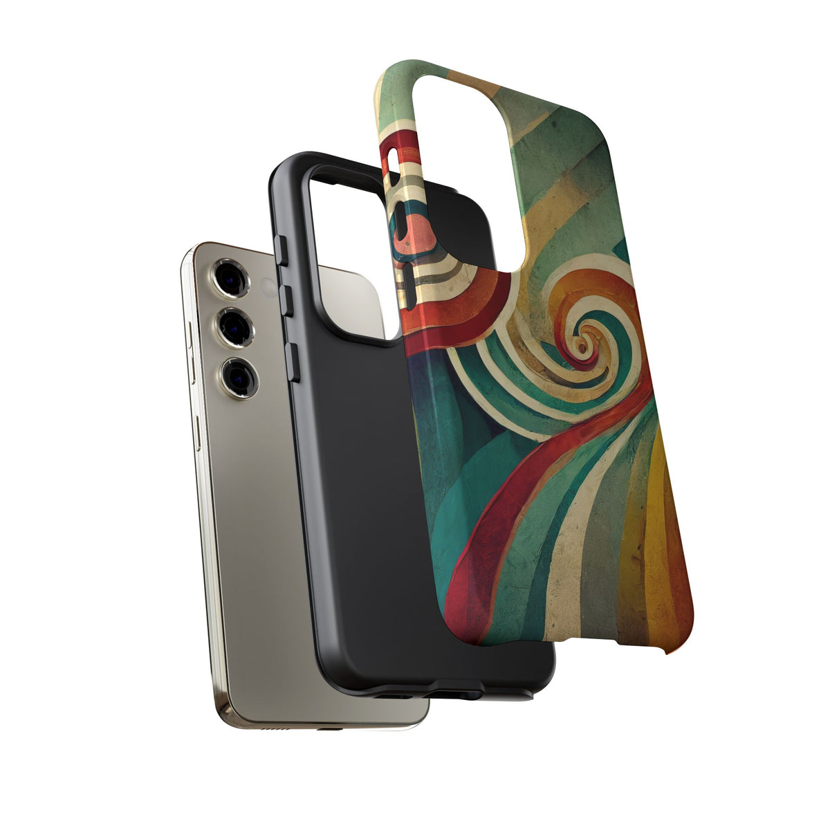 Colorful Swirl Tough Phone Case - Studio 653