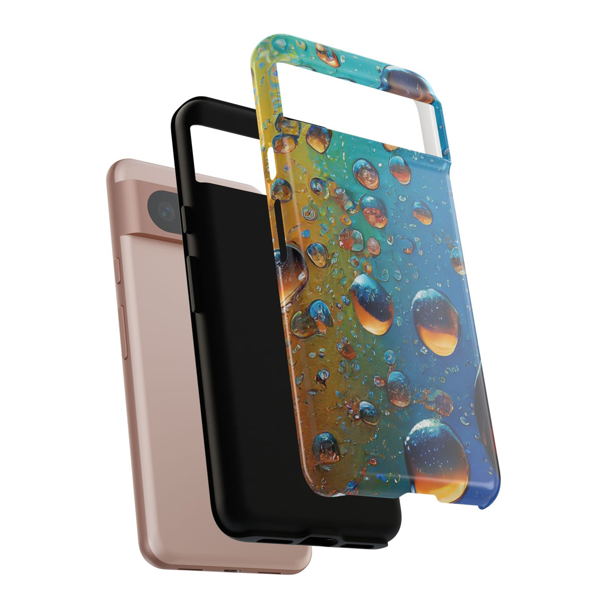Colorful Water Droplets Tough Phone Case - Studio 653